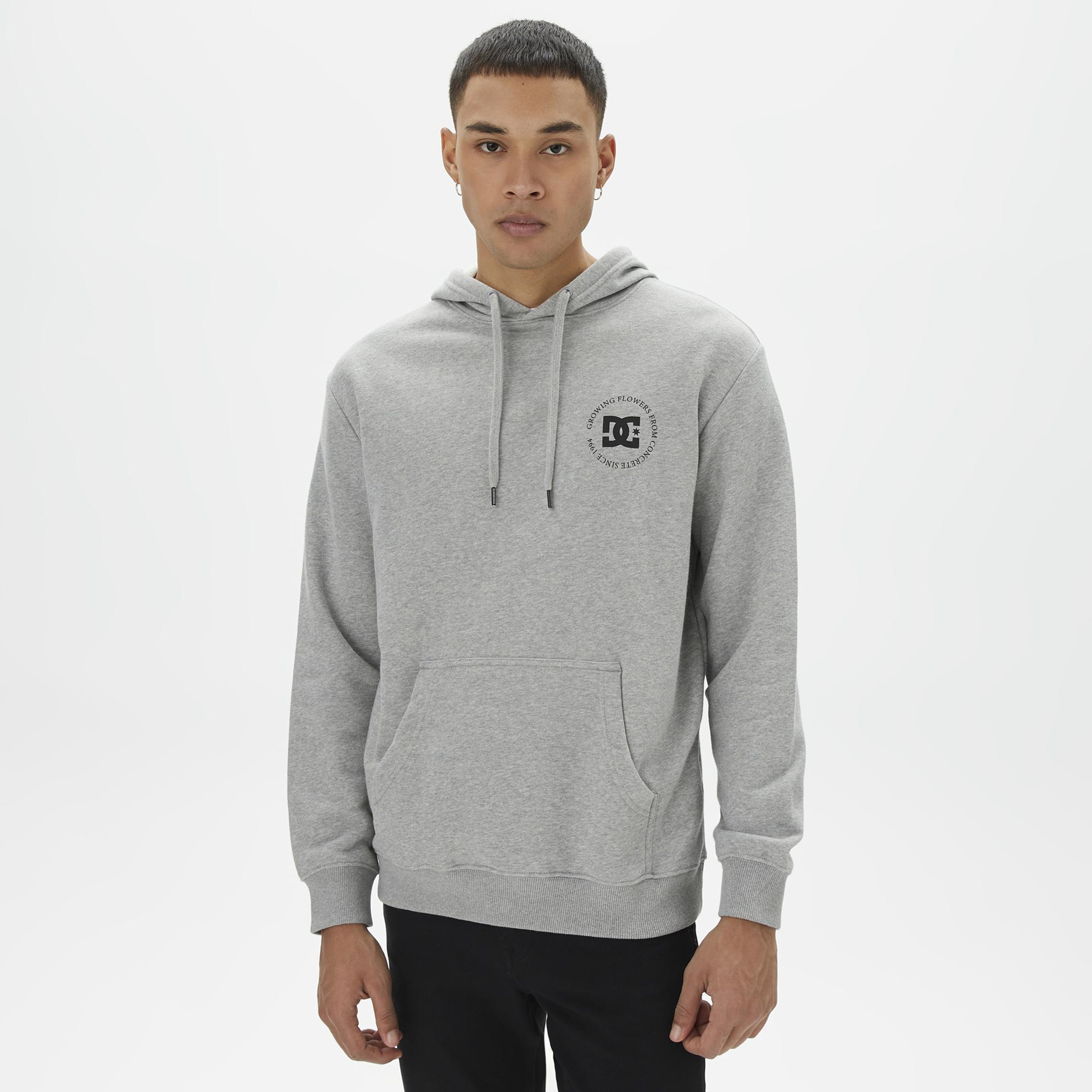 Dc Concrete Ph Erkek Gri Sweatshirt