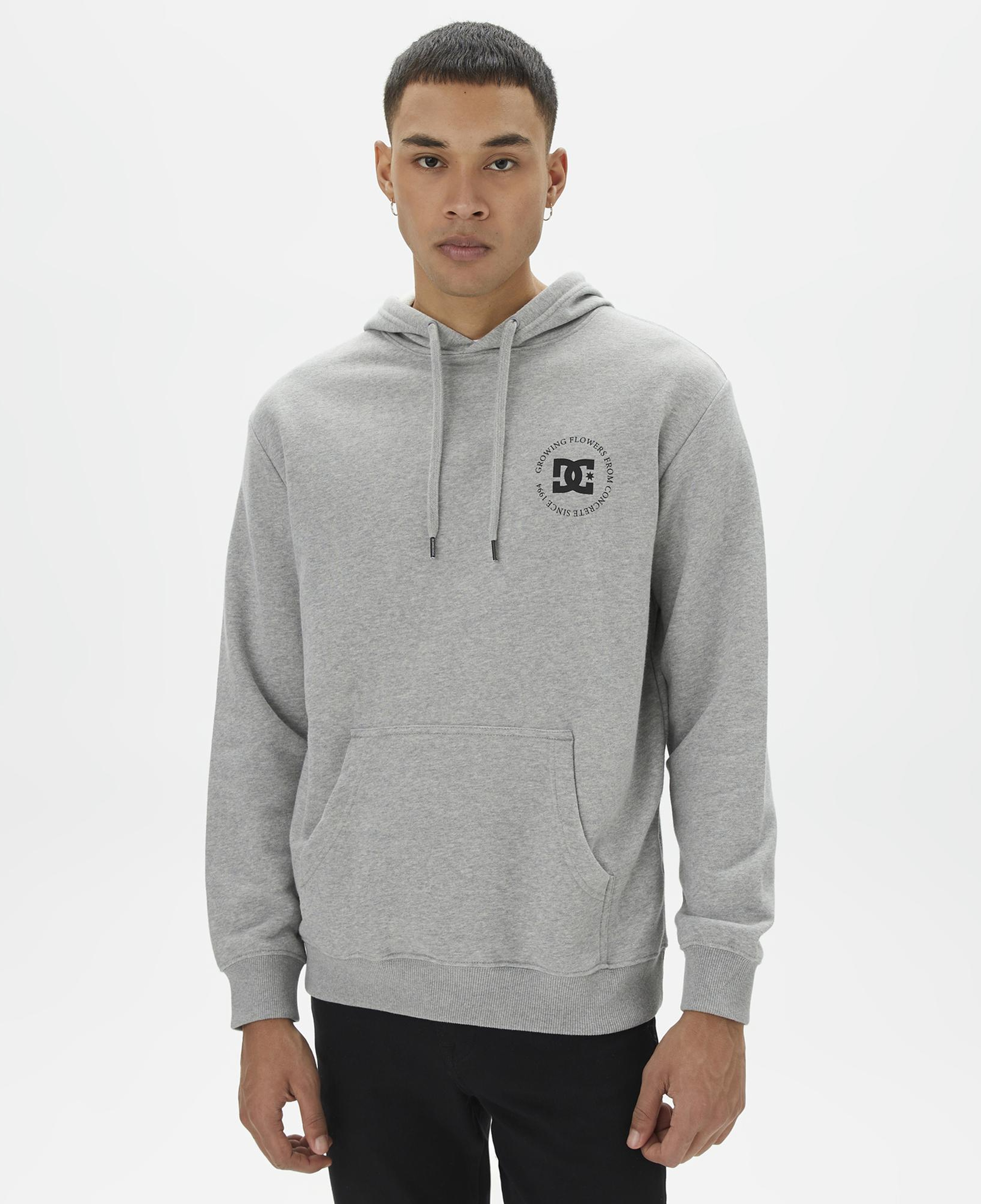 Dc Concrete Ph Erkek Gri Sweatshirt