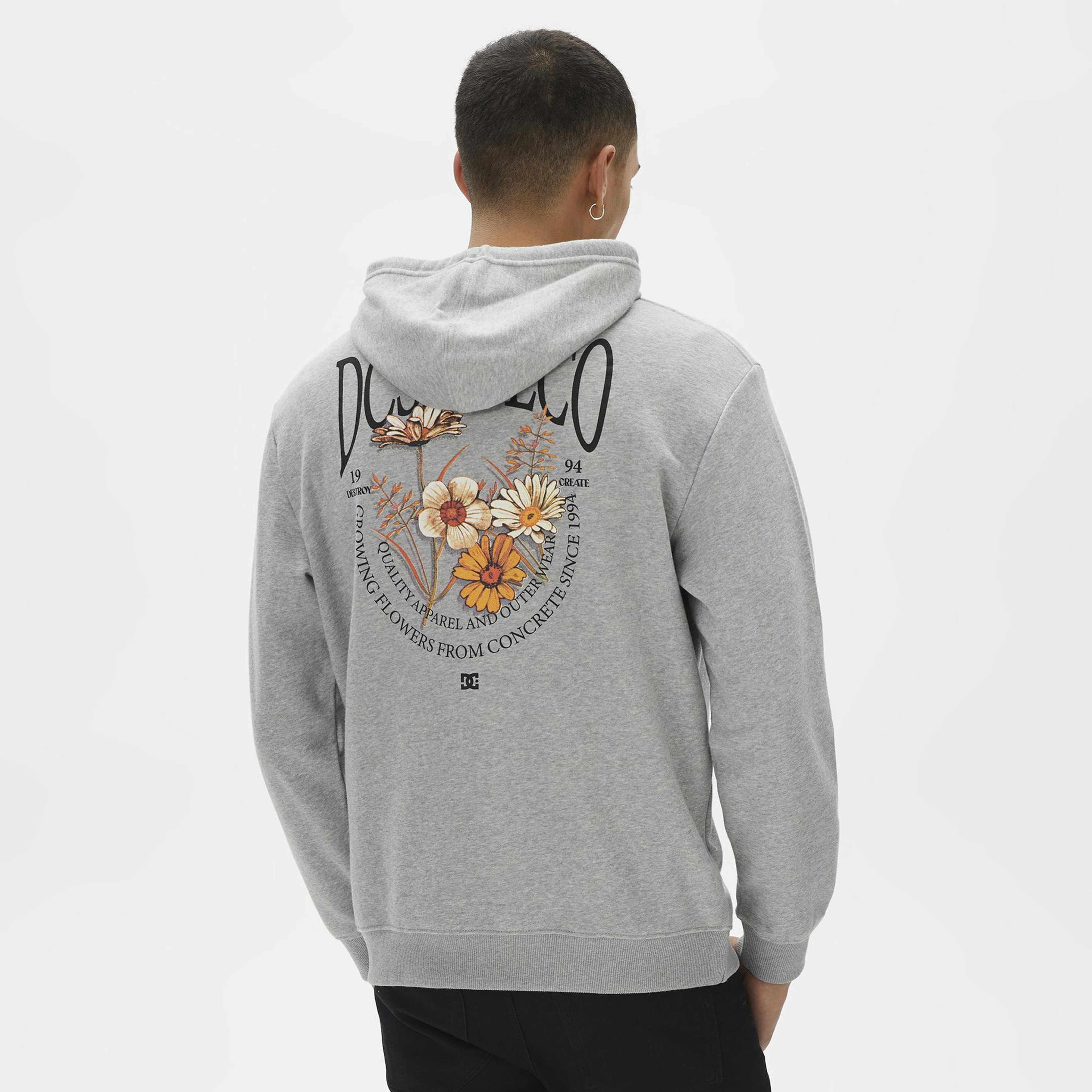 Dc Concrete Ph Erkek Gri Sweatshirt