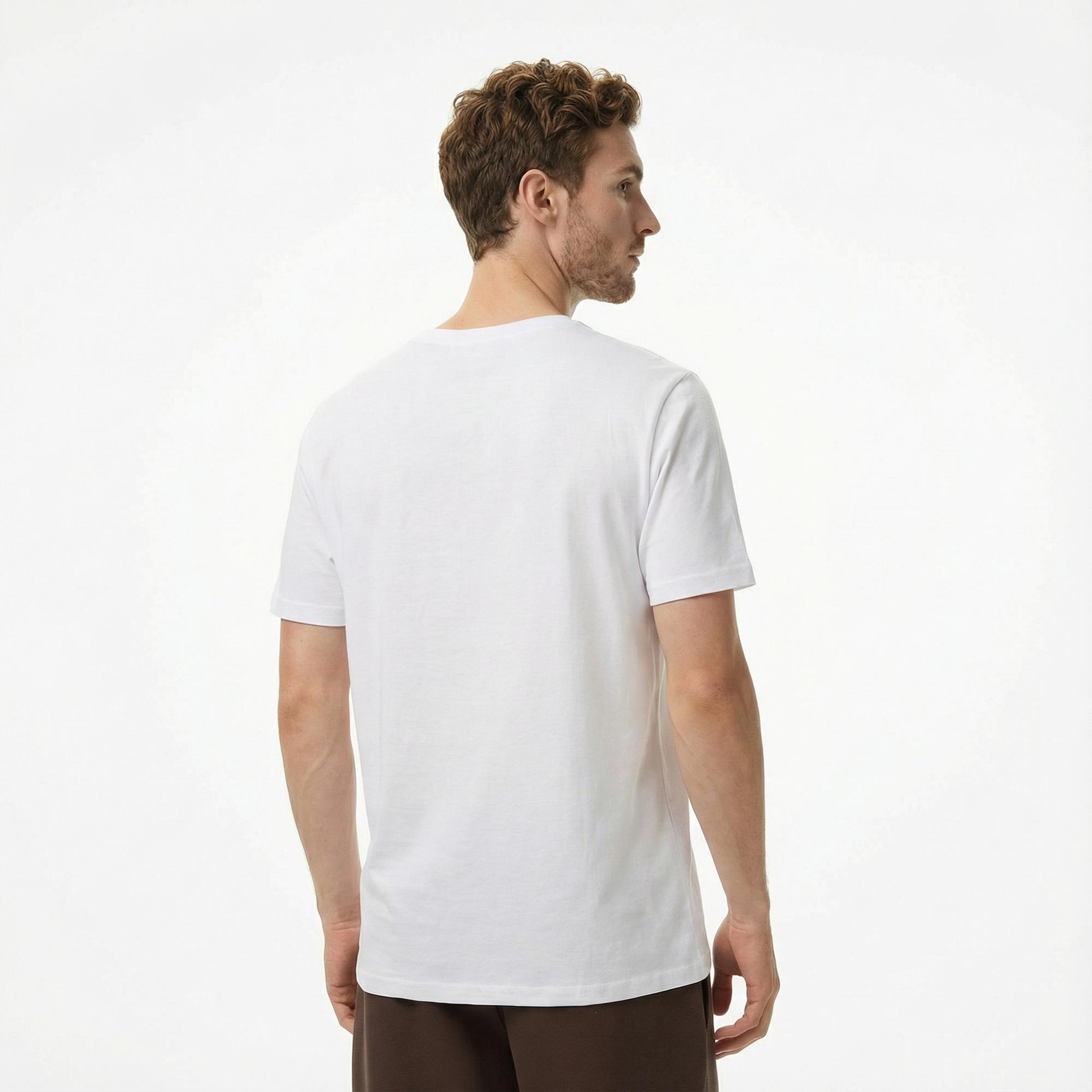 Ucla Bass Erkek Beyaz T-Shirt