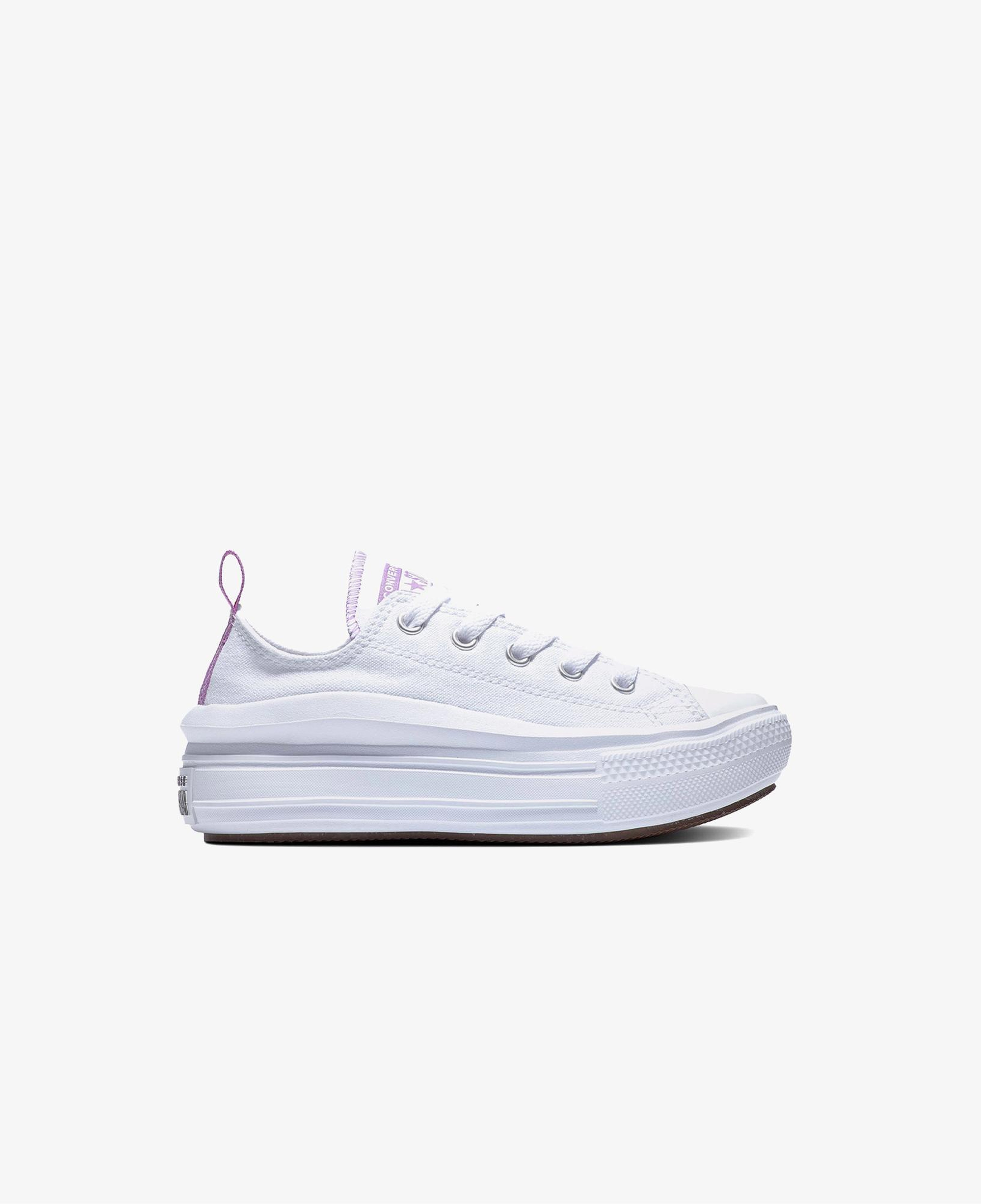 Converse Chuck Taylor All Star Move Çocuk Beyaz Platform Sneaker