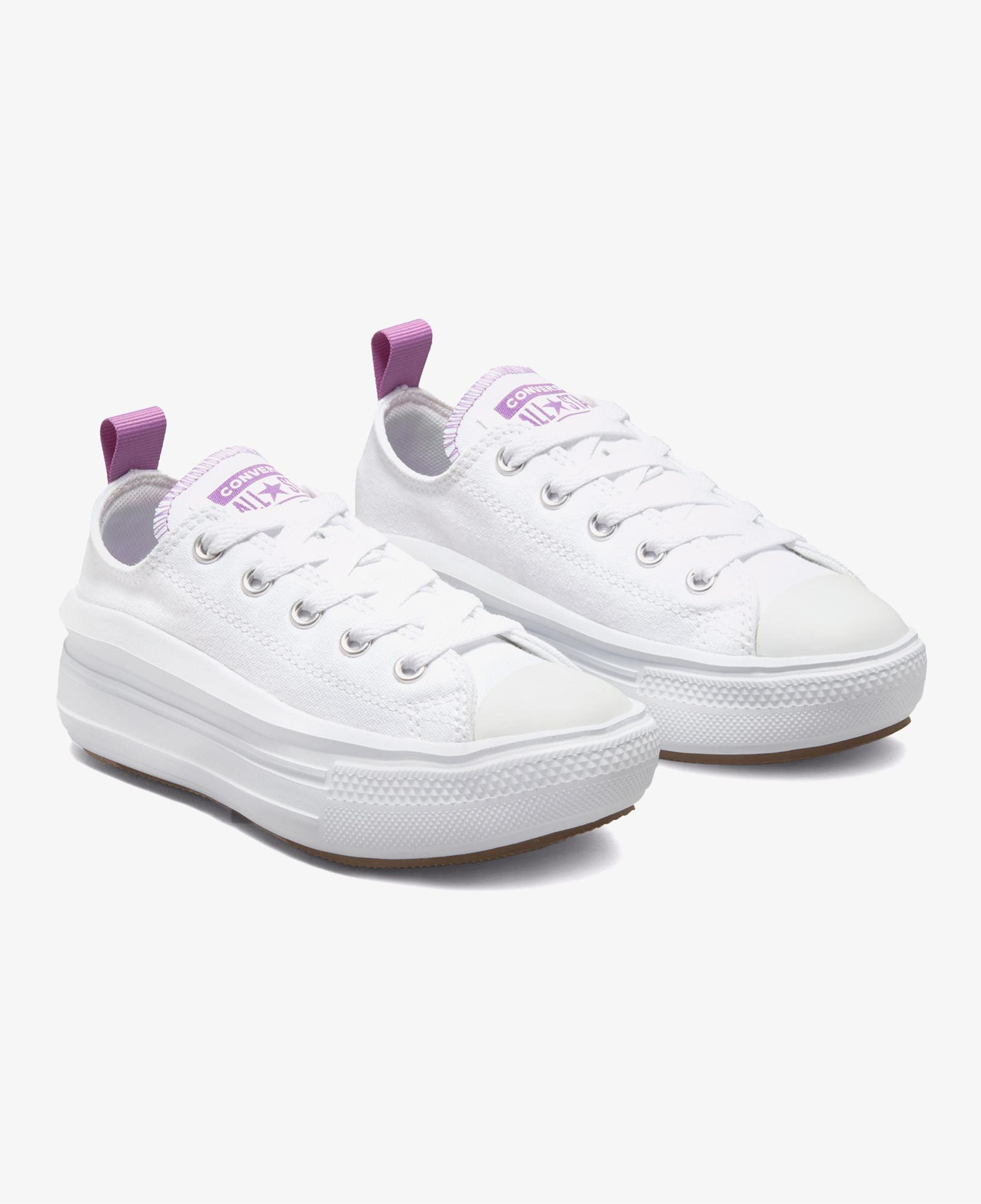 Converse Chuck Taylor All Star Move Çocuk Beyaz Platform Sneaker