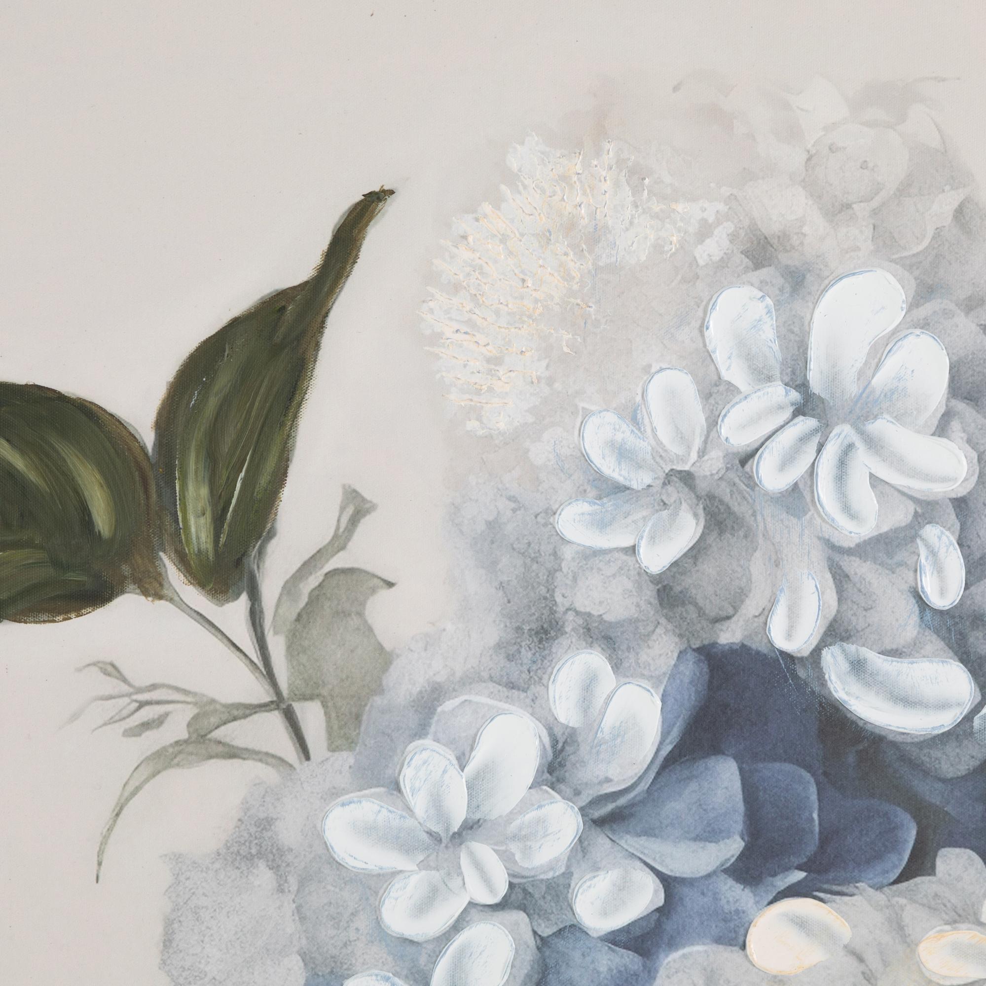 FLORINDA ÇERÇEVELİ YAĞLIBOYA TABLO 90X120 CM