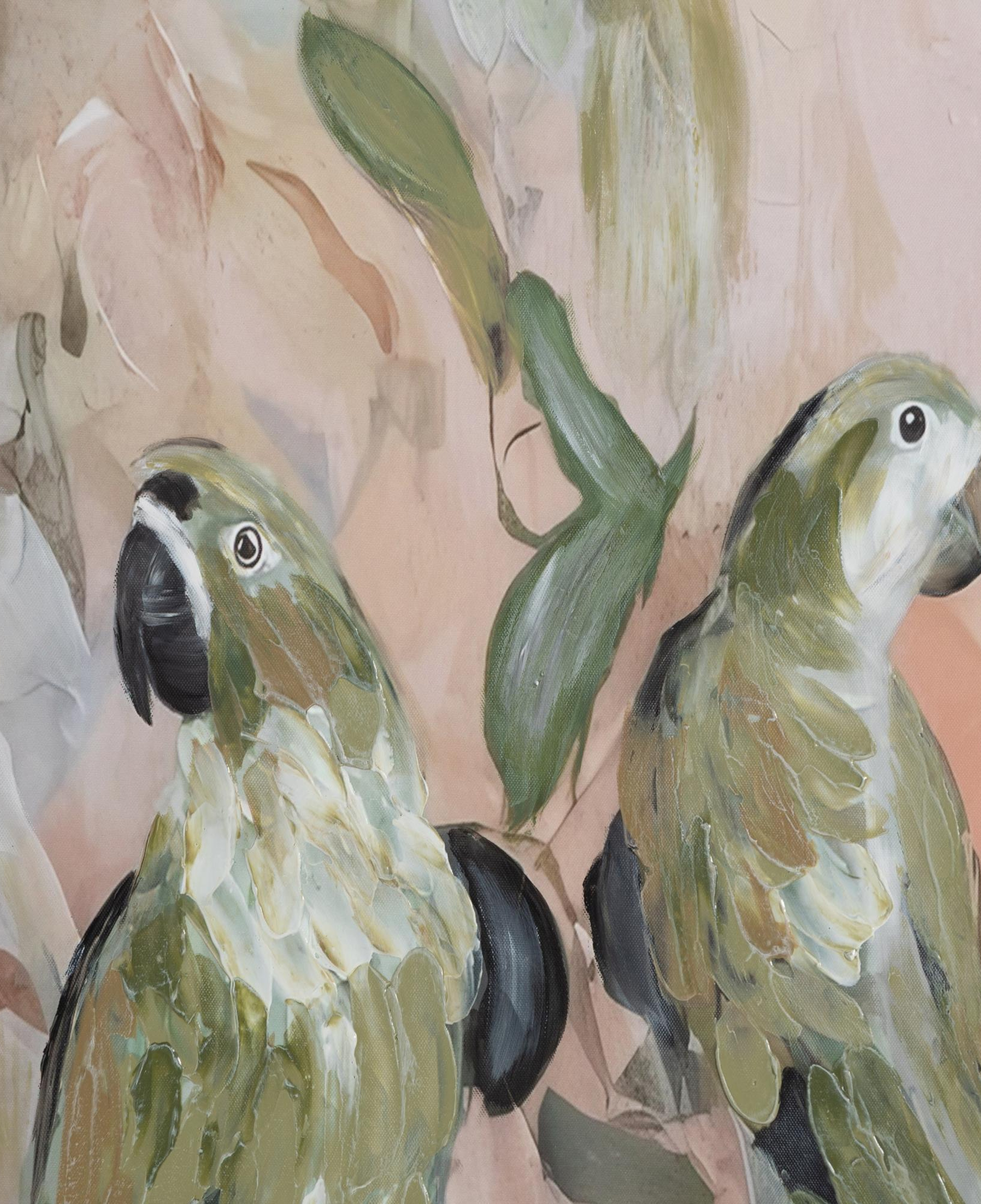 TUTIA ÇERÇEVELİ YAĞLIBOYA TABLO 90X120 CM