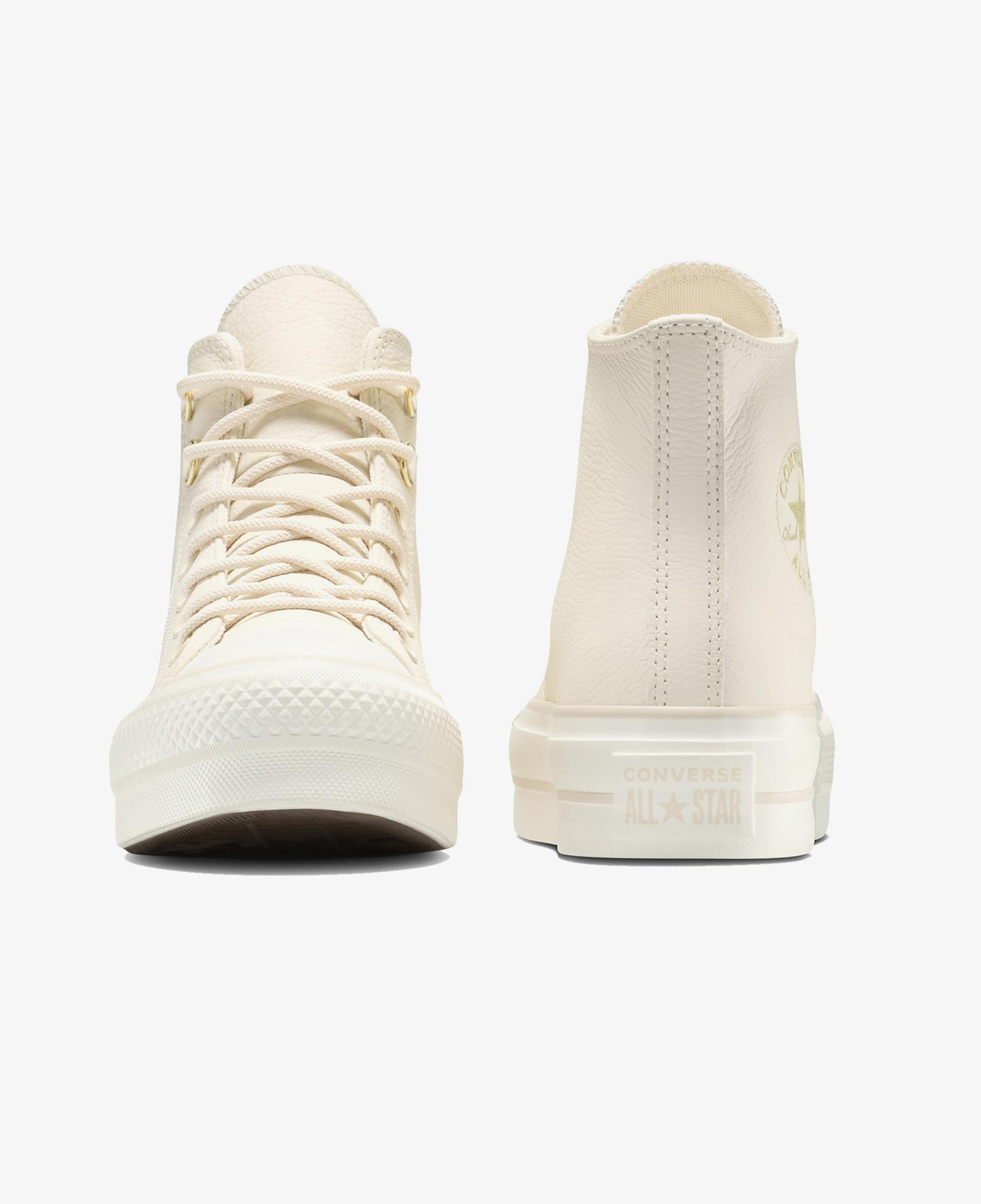 Converse Chuck Taylor All Star Lift Kadın Krem Sneaker
