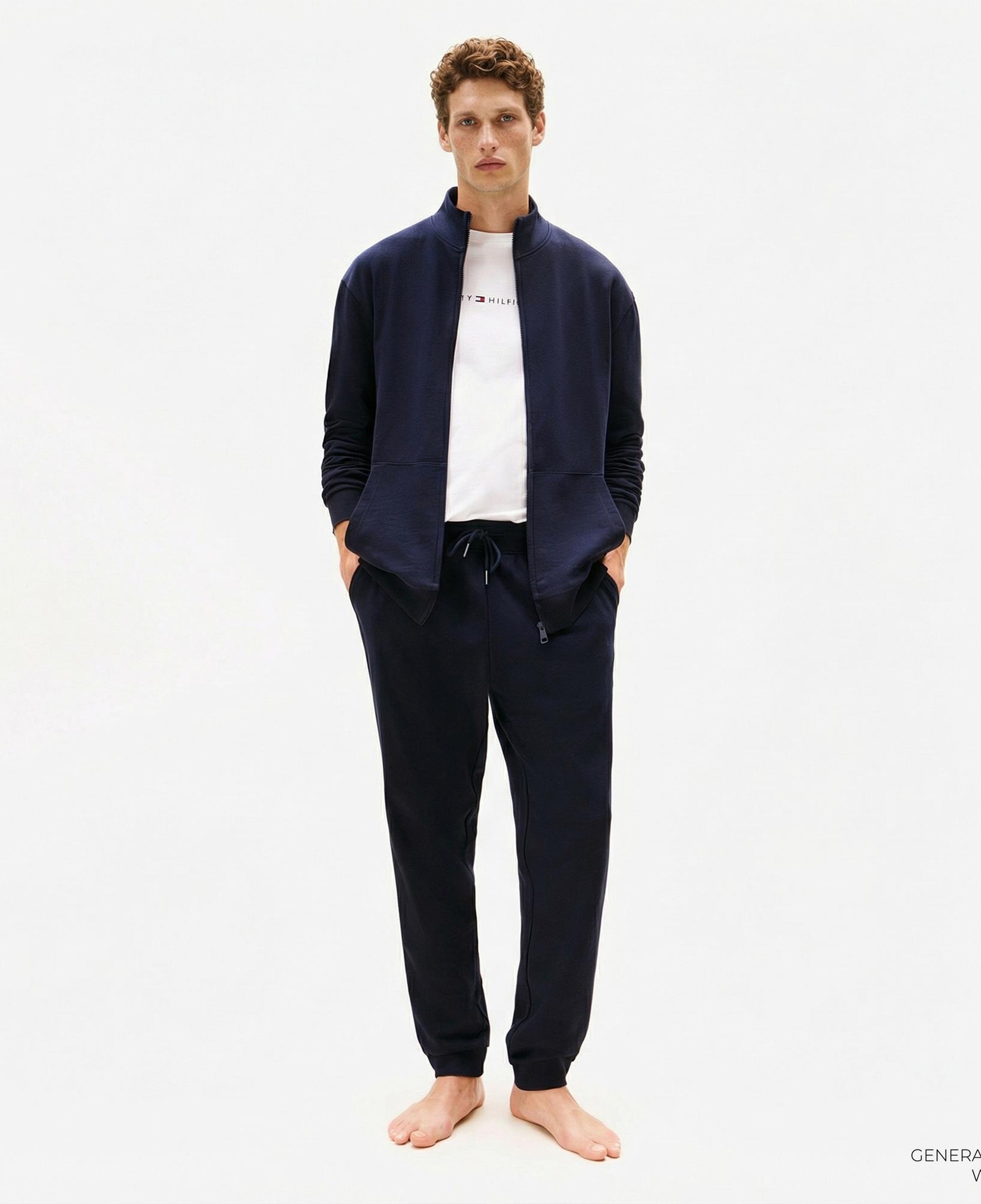 Tommy Hilfiger Track Erkek Lacivert Pijama