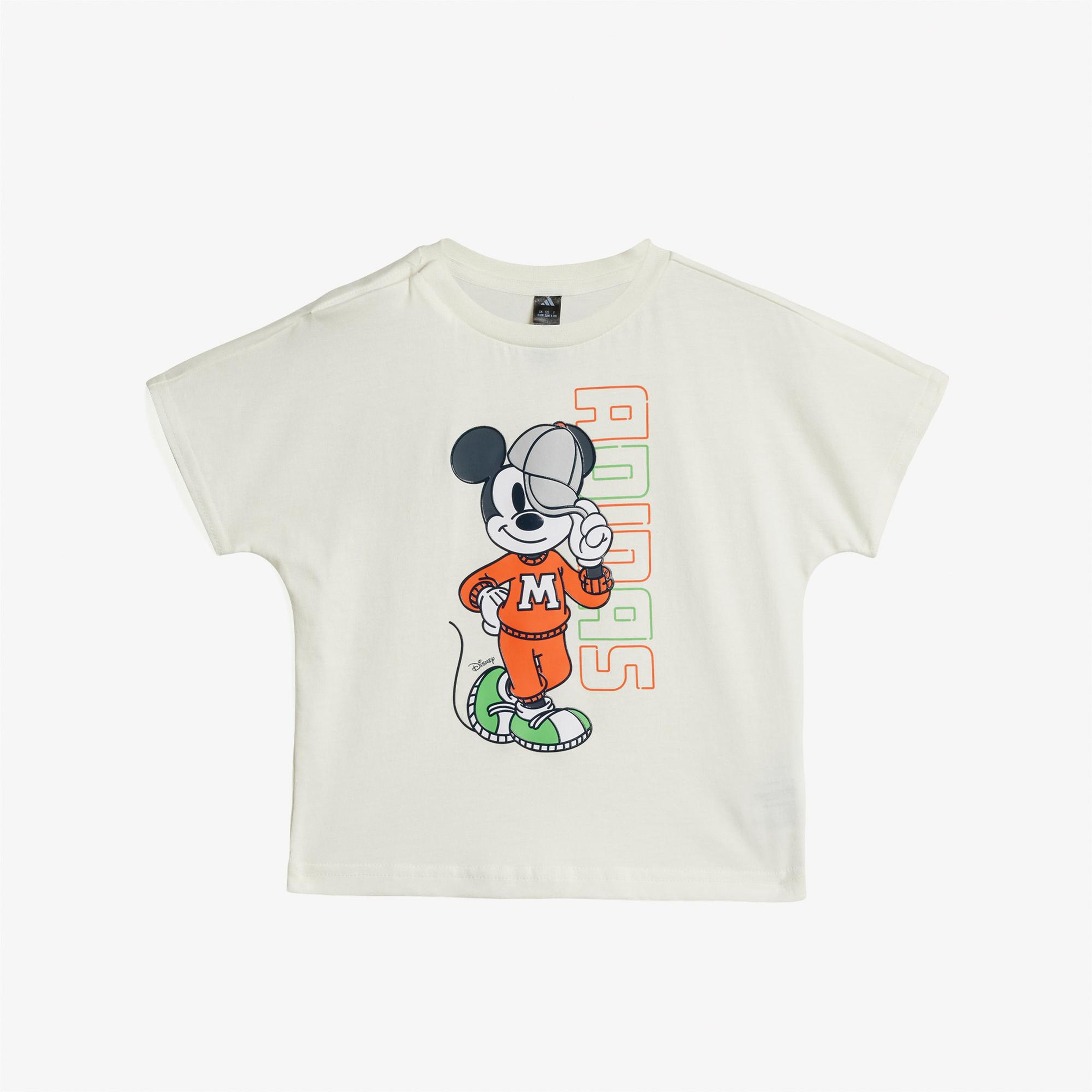 adidas Disney Mickey Mouse Bebek Beyaz T-Shirt