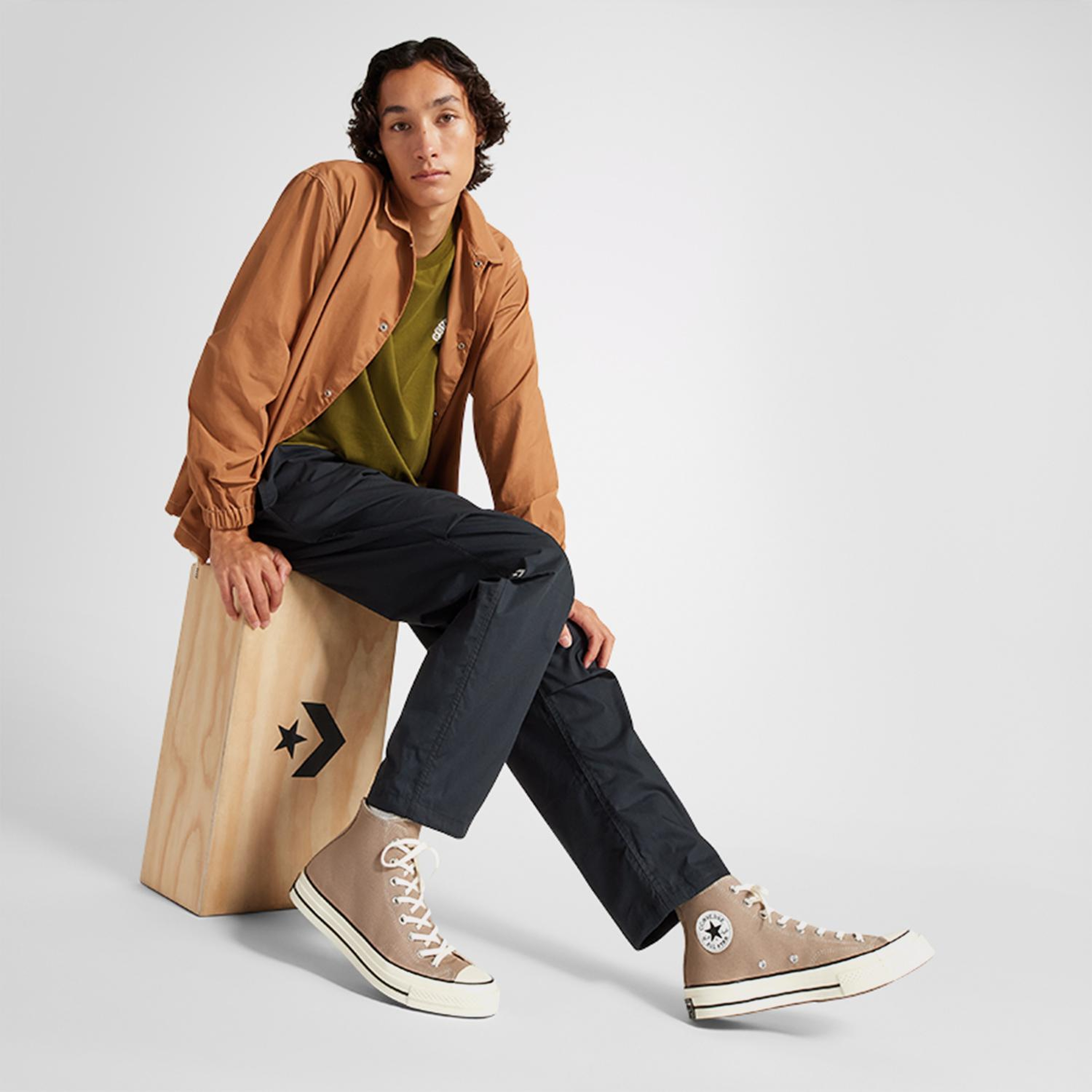 Converse Chuck 70 Unisex Bej Sneaker