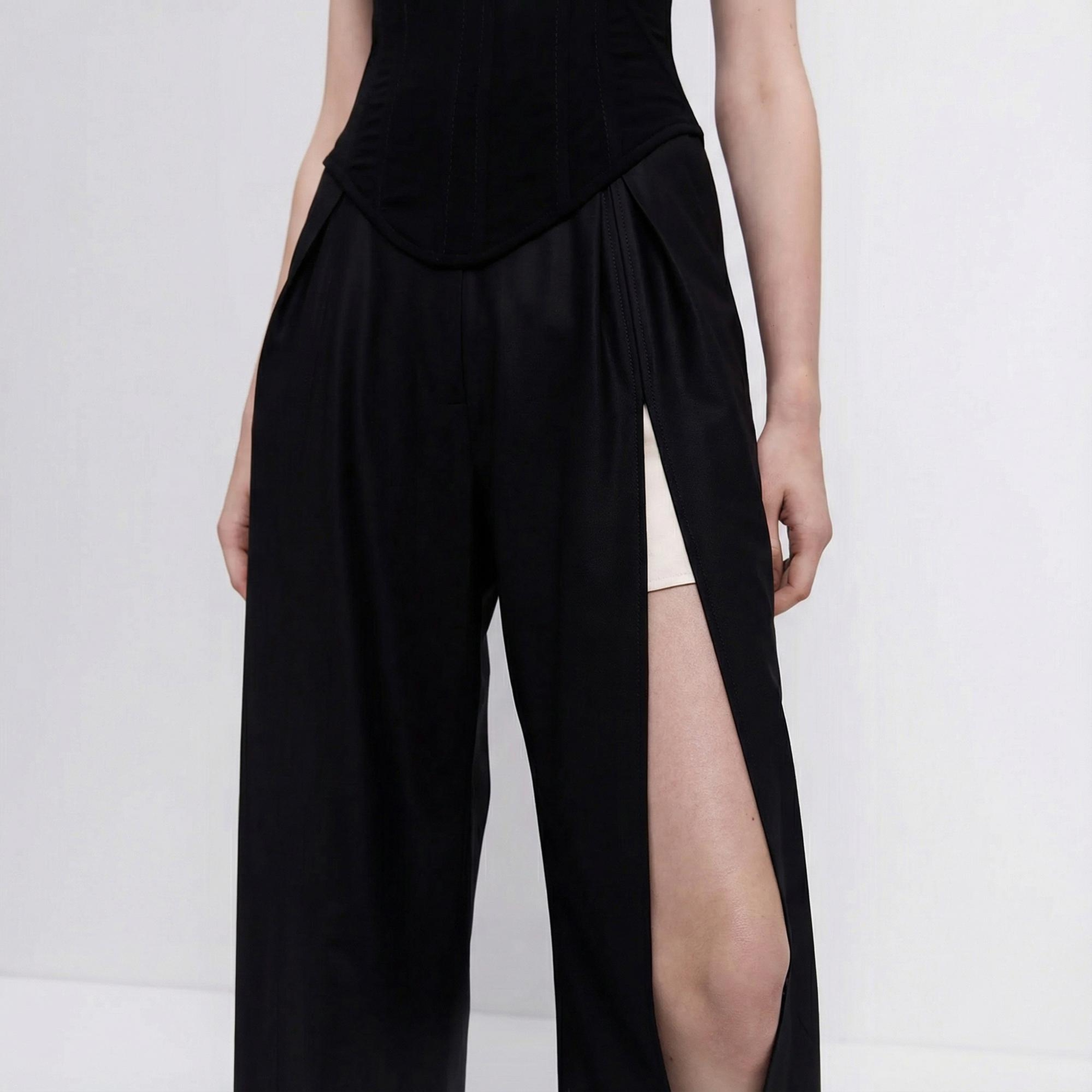 Fabby Kadın Siyah Pantolon