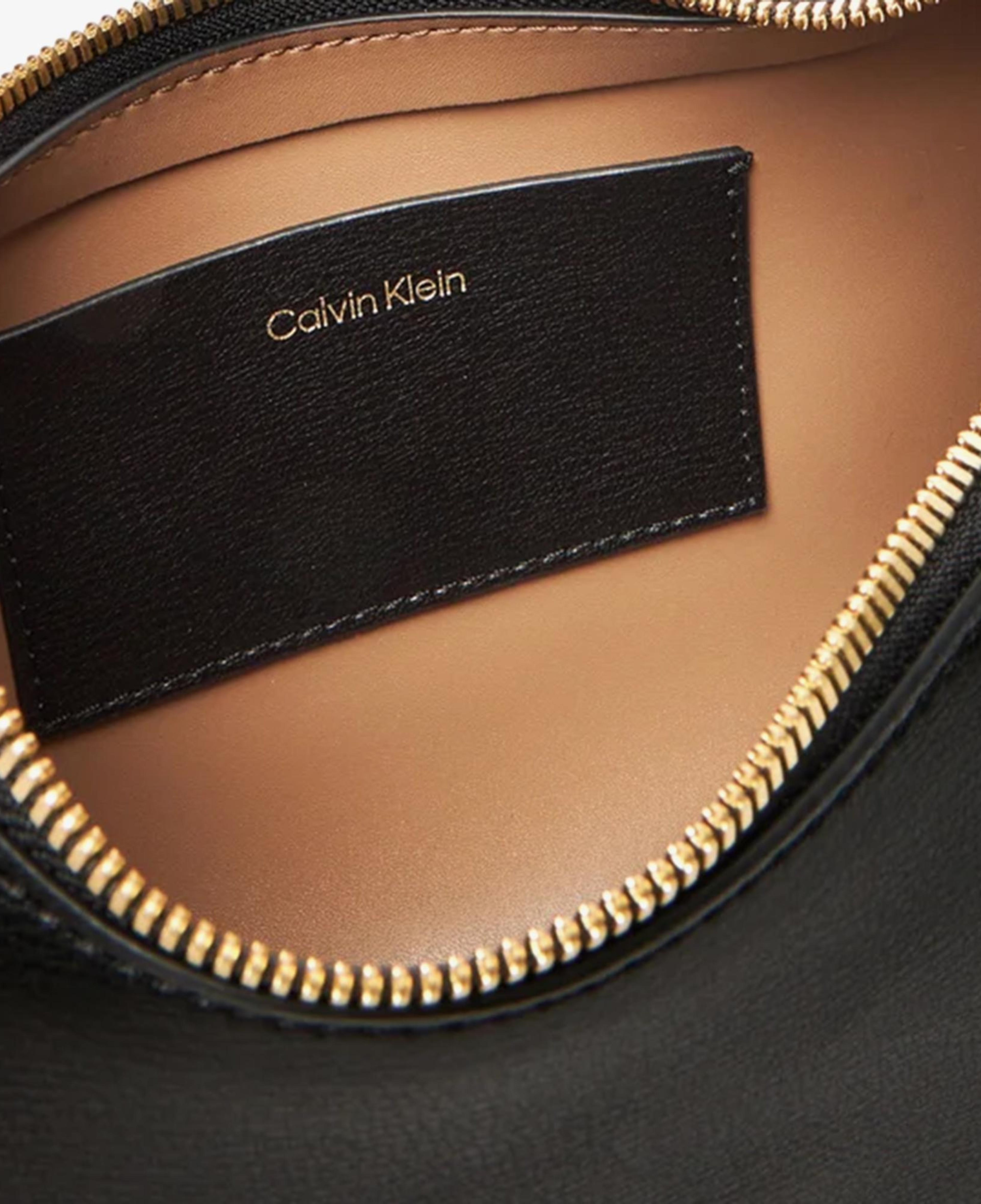 Calvin Klein Foil Logo Kadın Siyah El Çantası