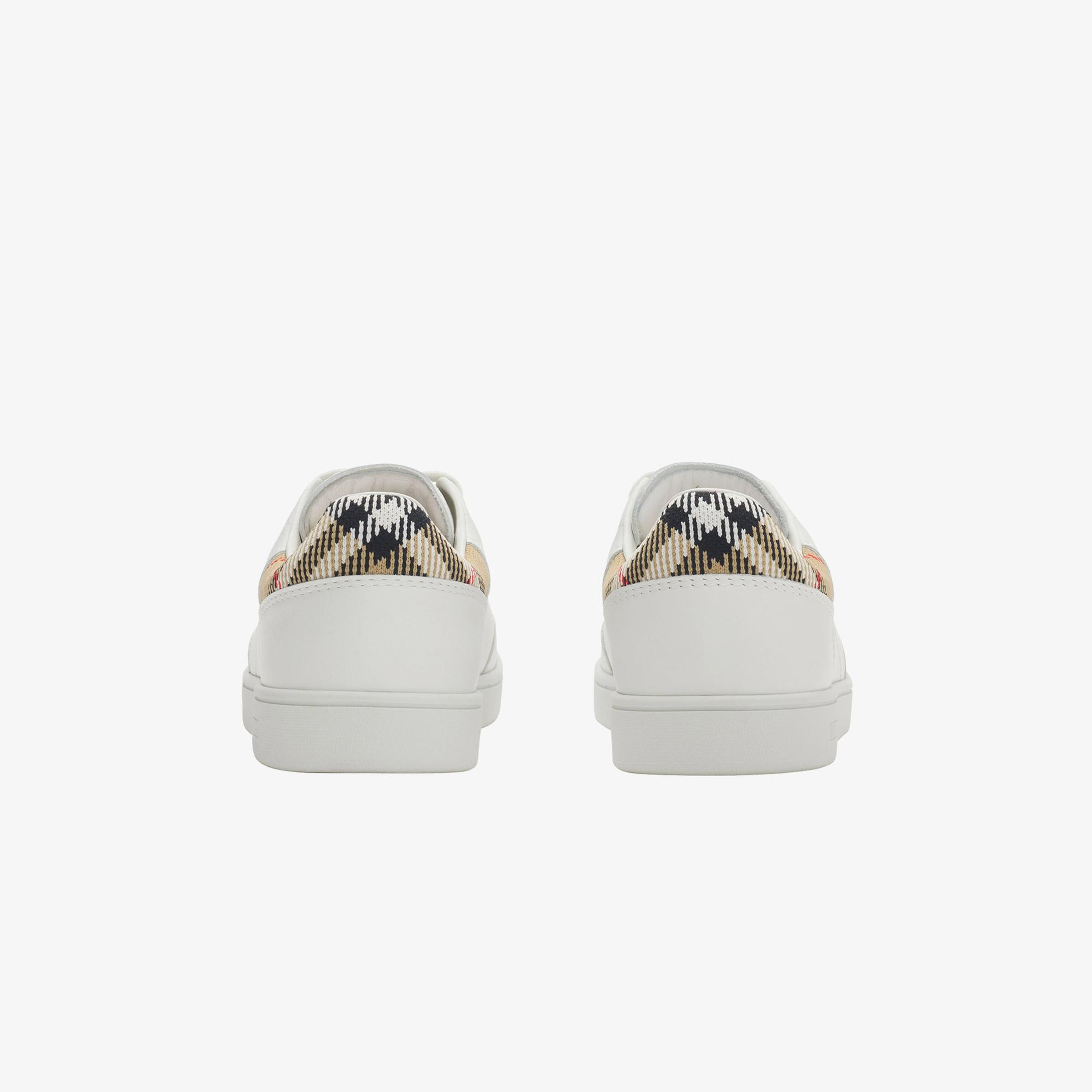 Burberry Set Kadın Beyaz Sneaker
