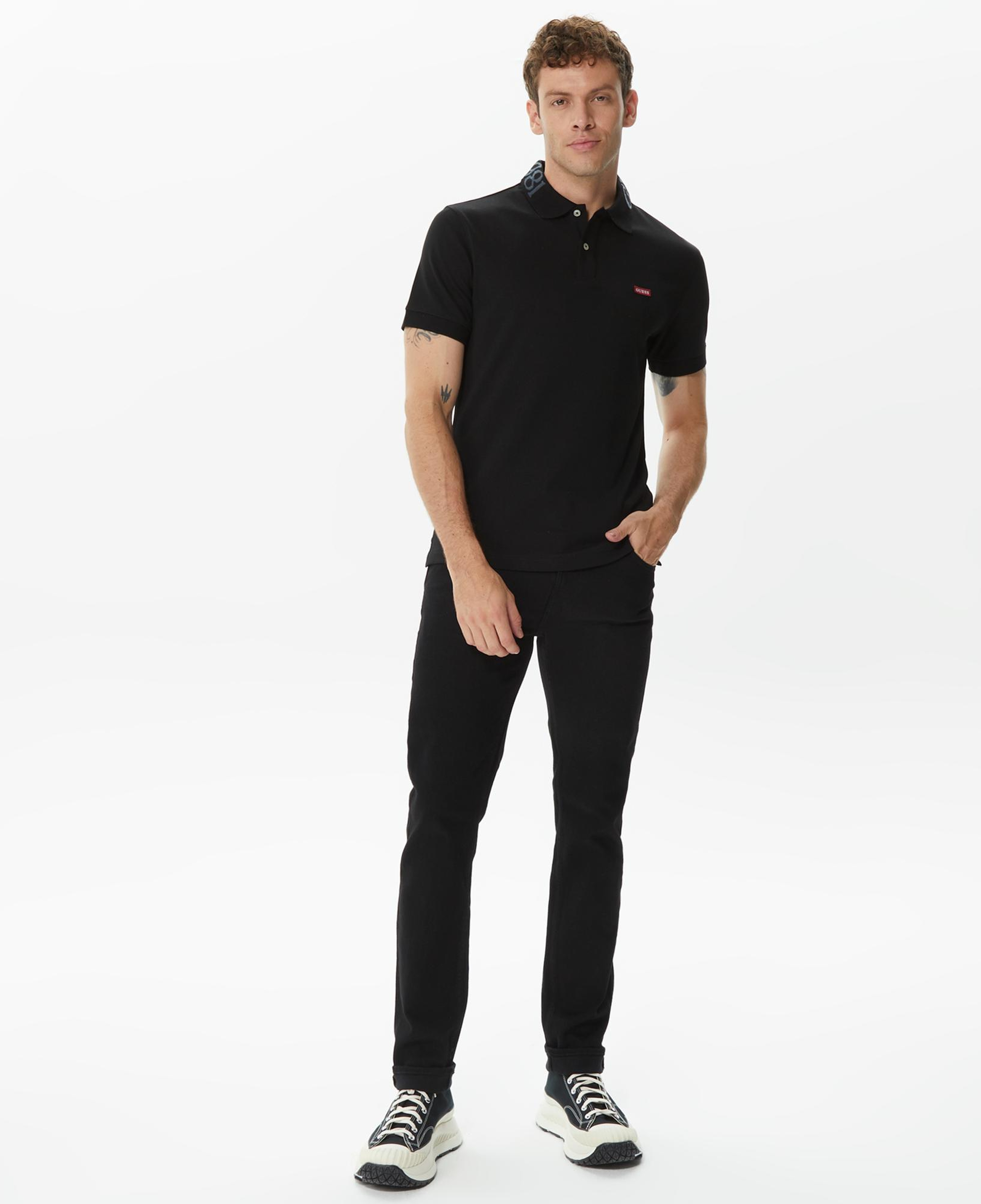 Guess Angel Eco NeCarry Str Black Erkek Siyah Jean