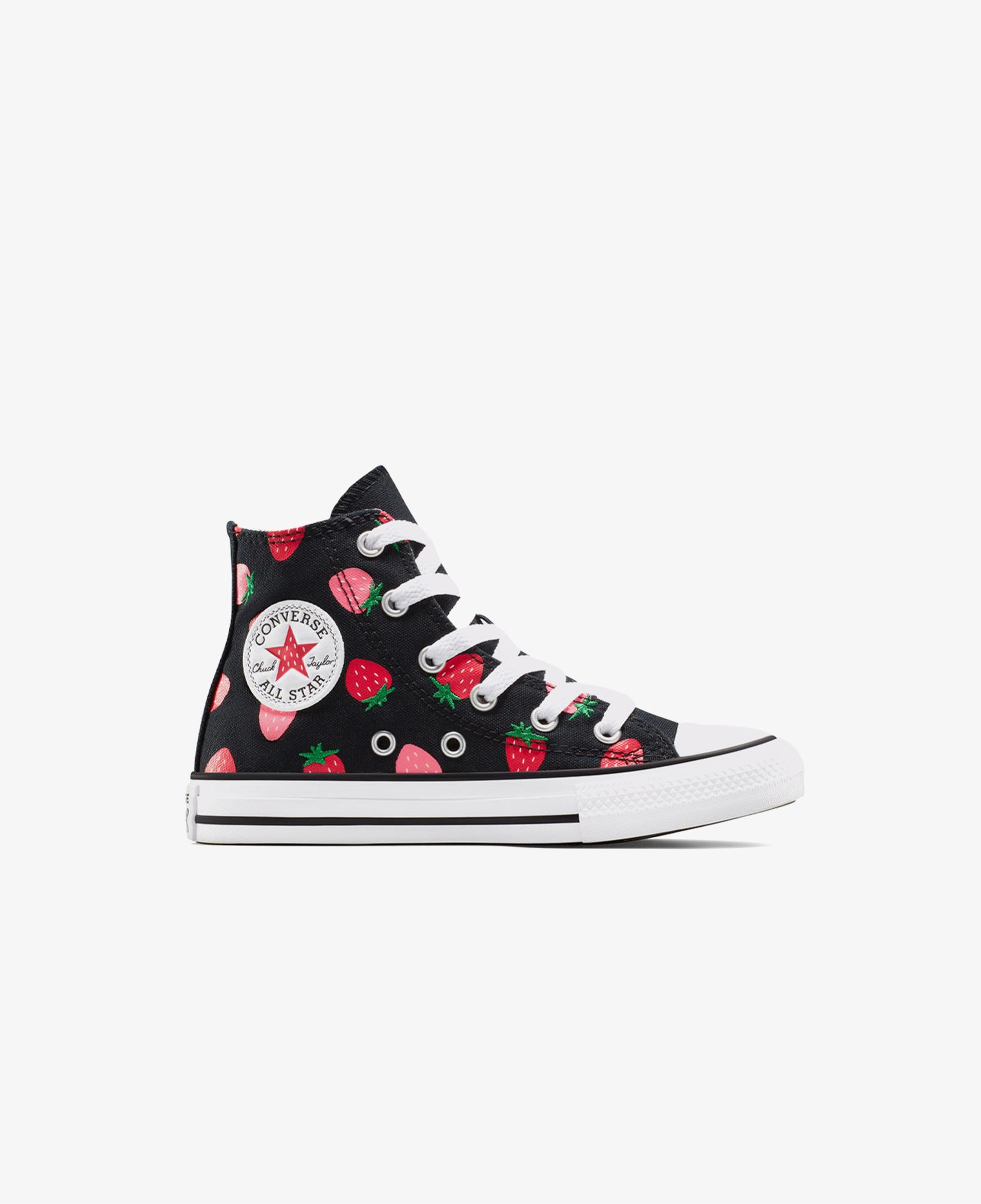 Converse Chuck Taylor All Star Strawberries Çocuk Siyah Sneaker