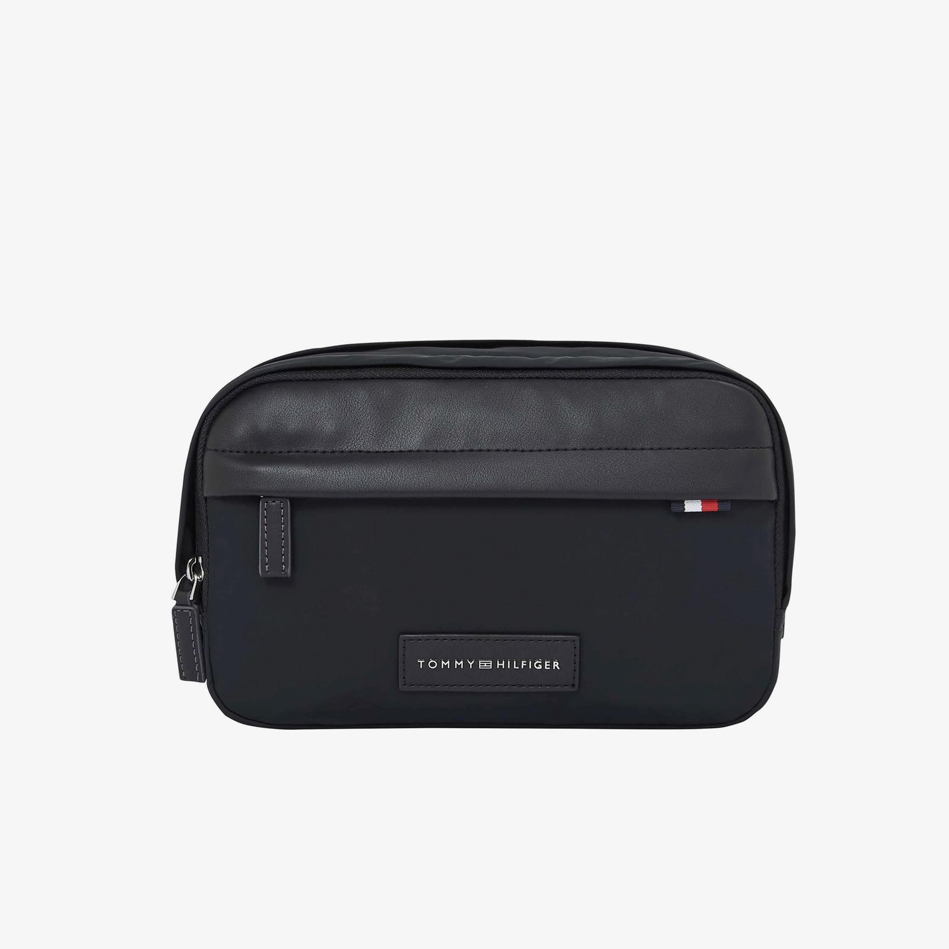 Tommy Hilfiger Nylon Erkek Siyah Tıraş çantası
