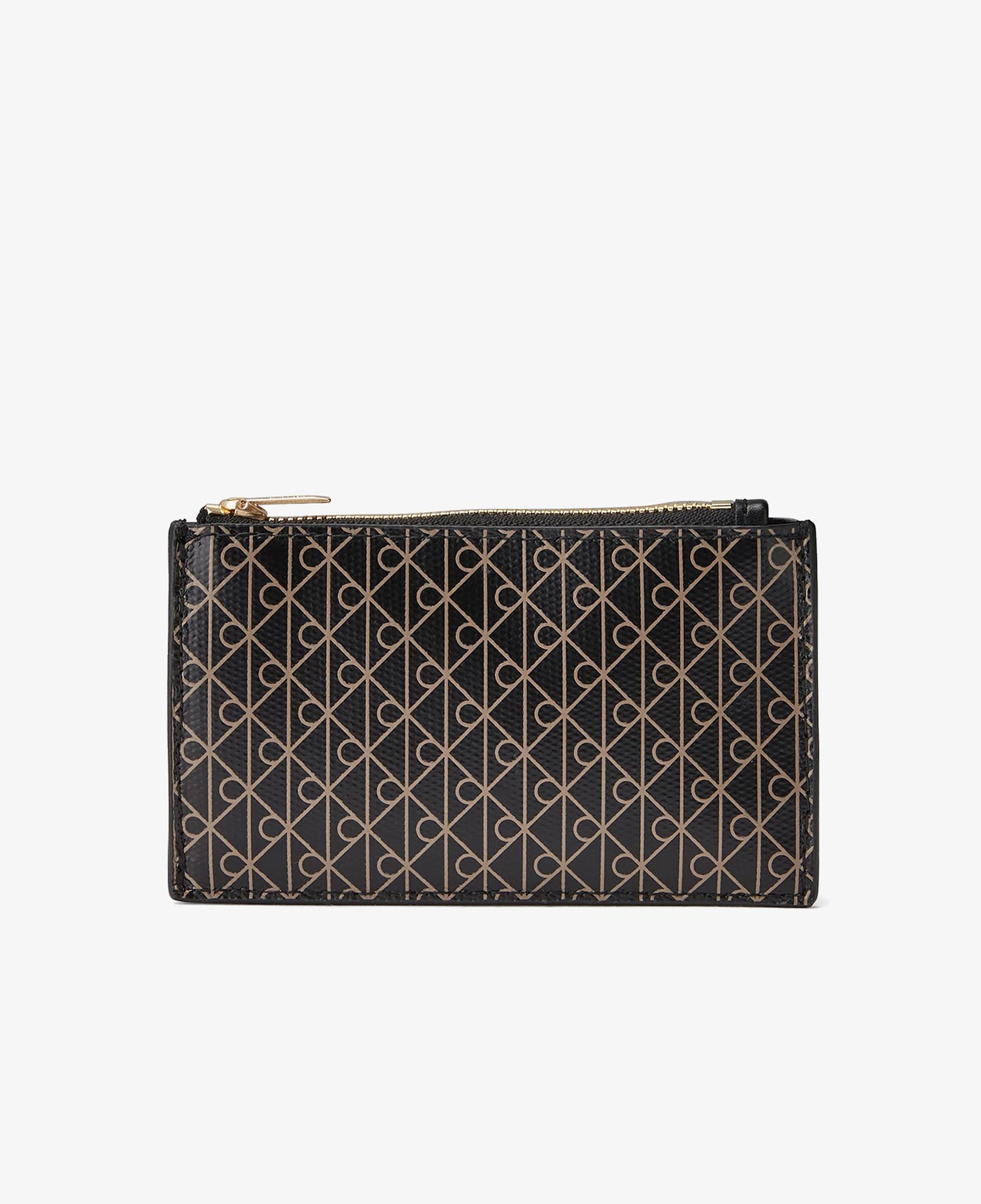 Calvin Klein Emblem Top Zip Kadın Siyah Kartlık