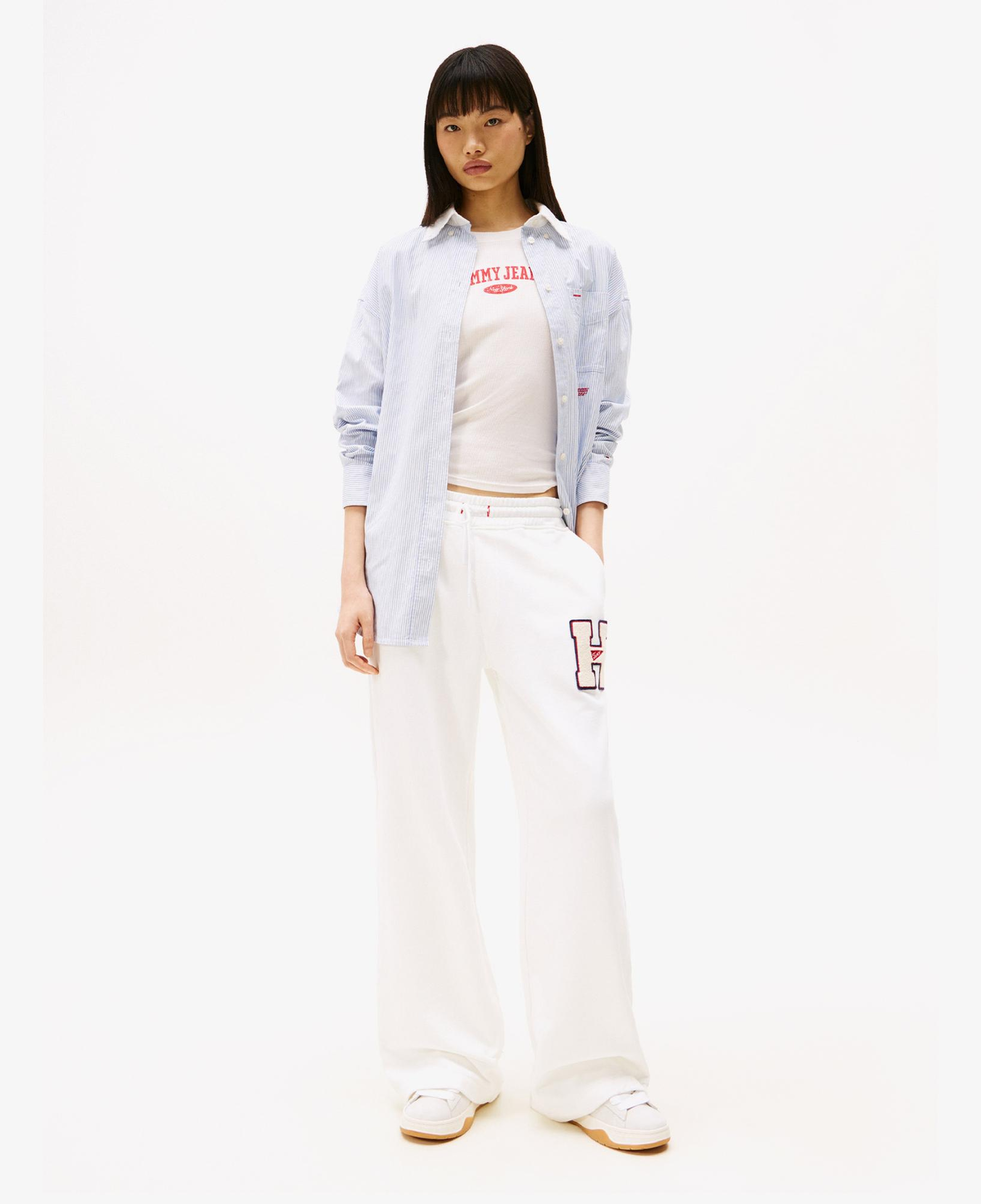 Tommy Jeans H Graphic Kadın Beyaz Eşofman Altı