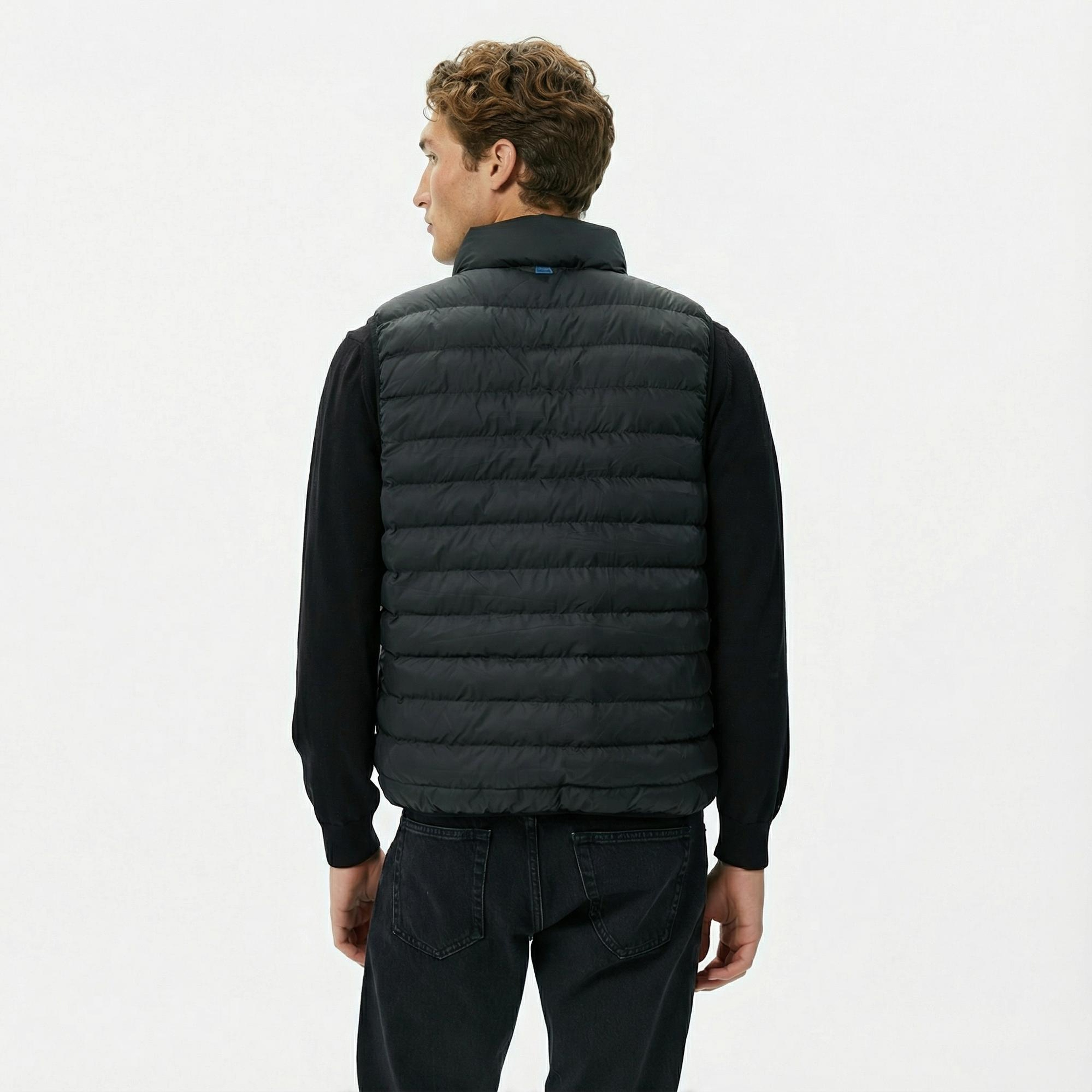 Ucla Blume Erkek Siyah Yelek