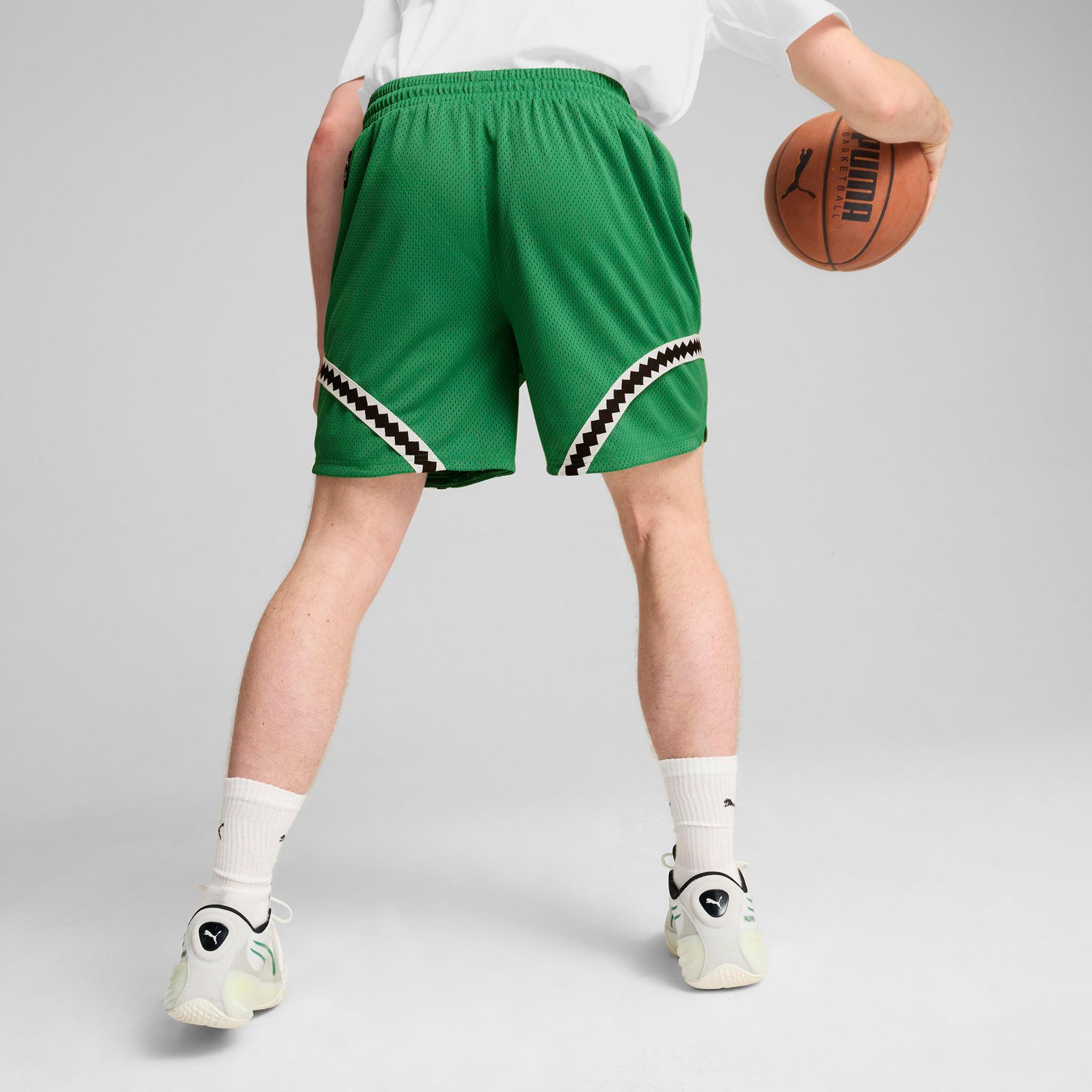 Puma Crowd Craze Mesh Erkek Yeşil Şort