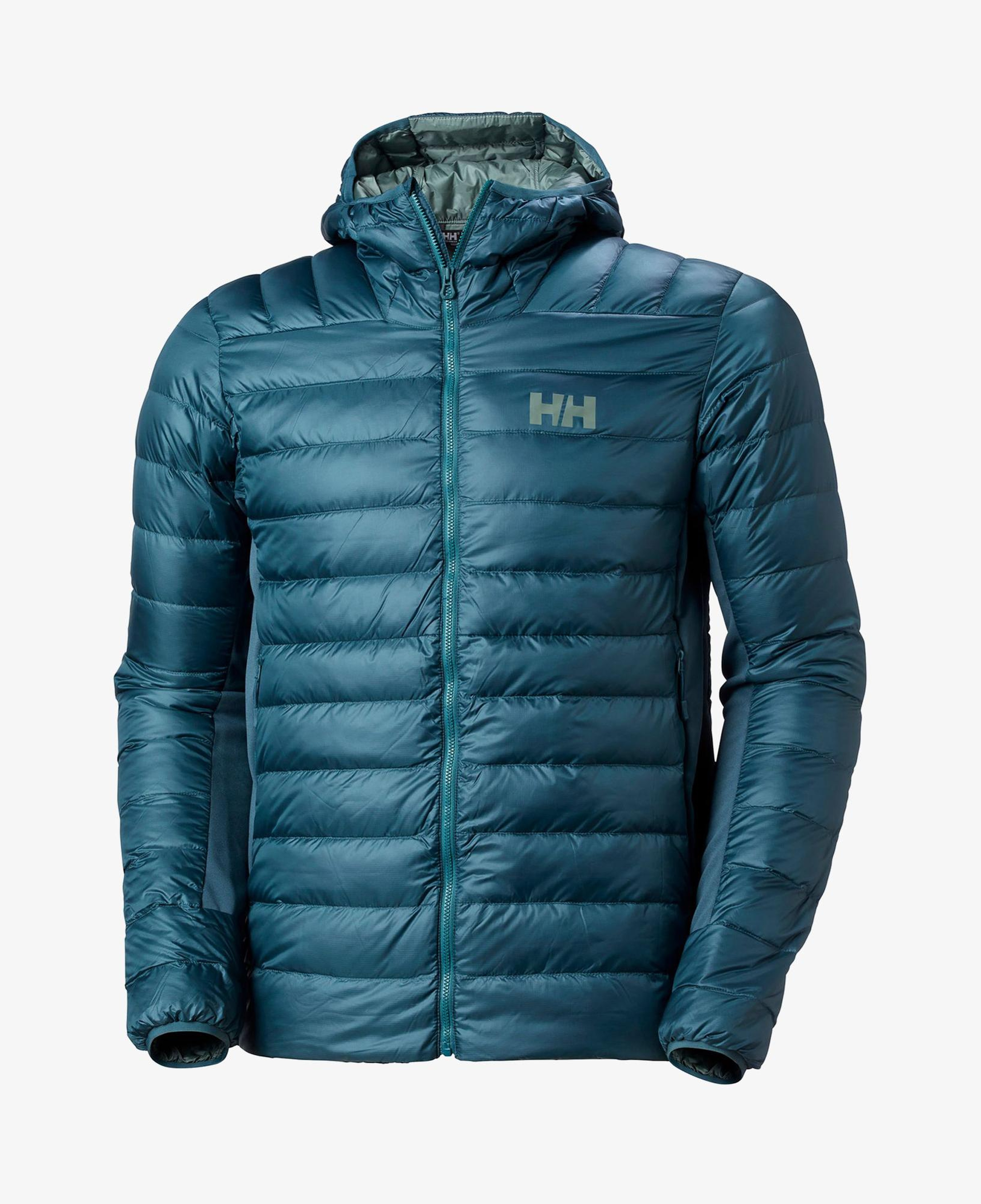 Helly Hansen Verglas Down Hybrid Hood 2.0 Erkek Lacivert Mont