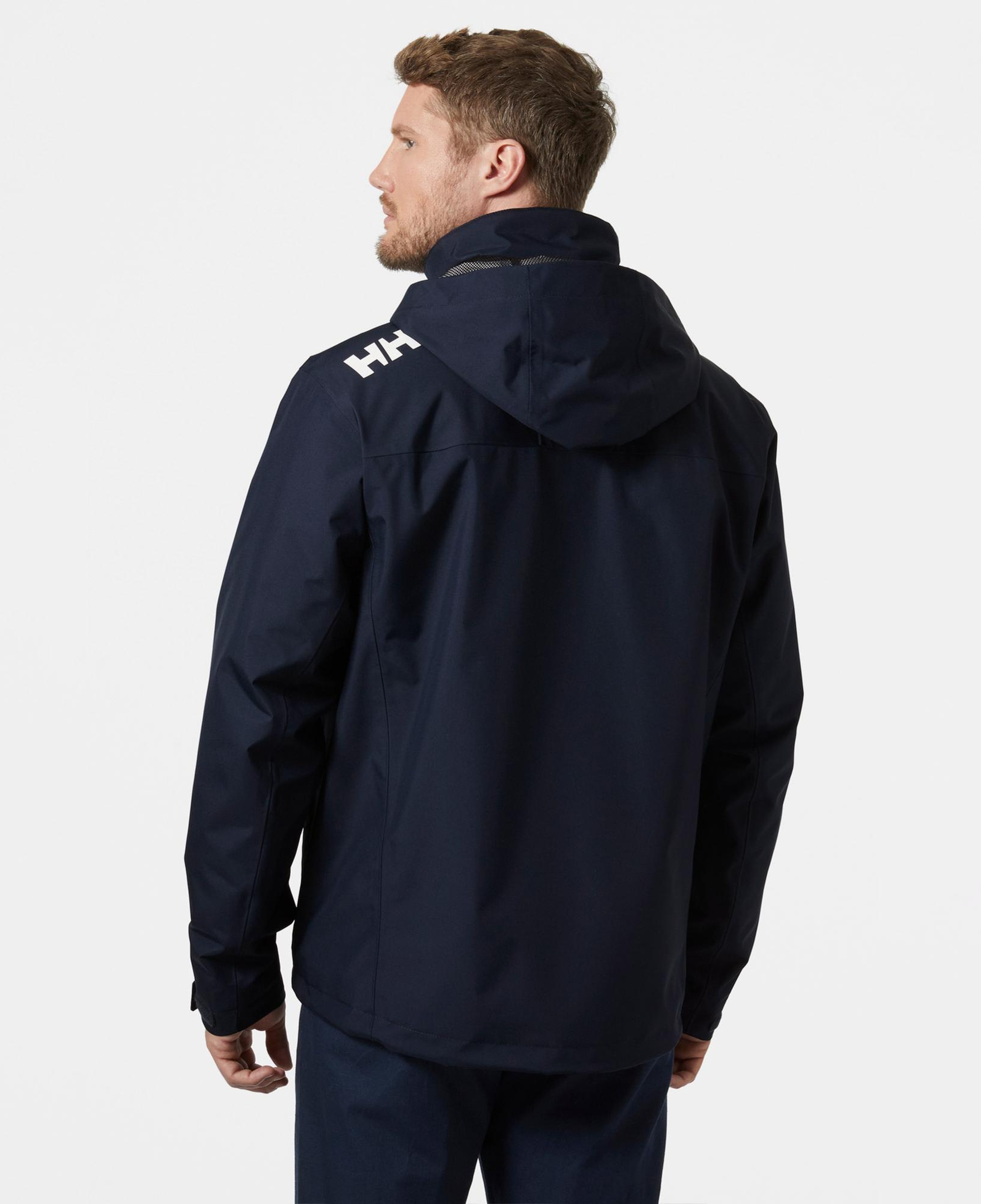 Helly Hansen Crew Hooded Midlayer 2 Erkek Lacivert Mont