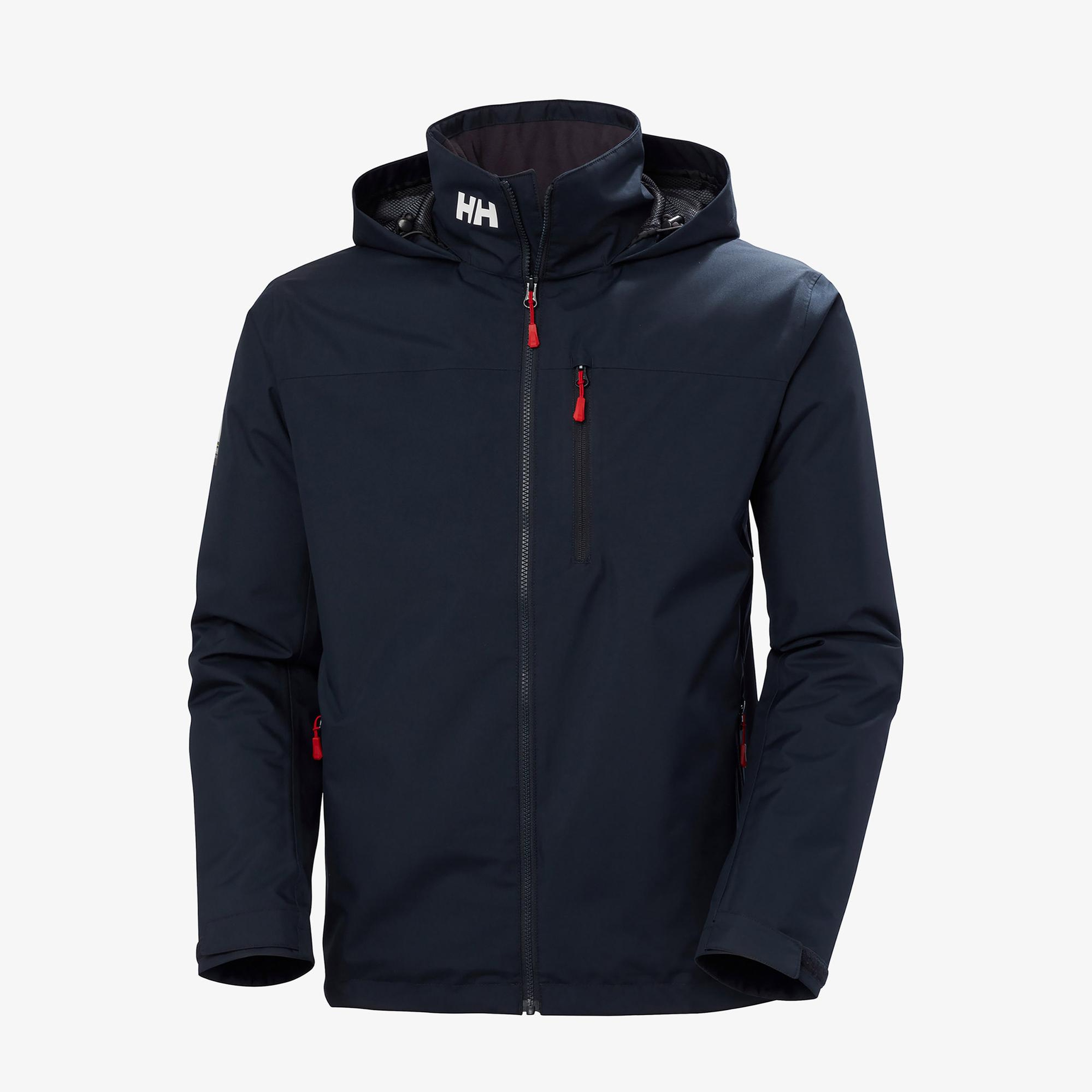 Helly Hansen Crew Hooded Midlayer 2 Erkek Lacivert Mont