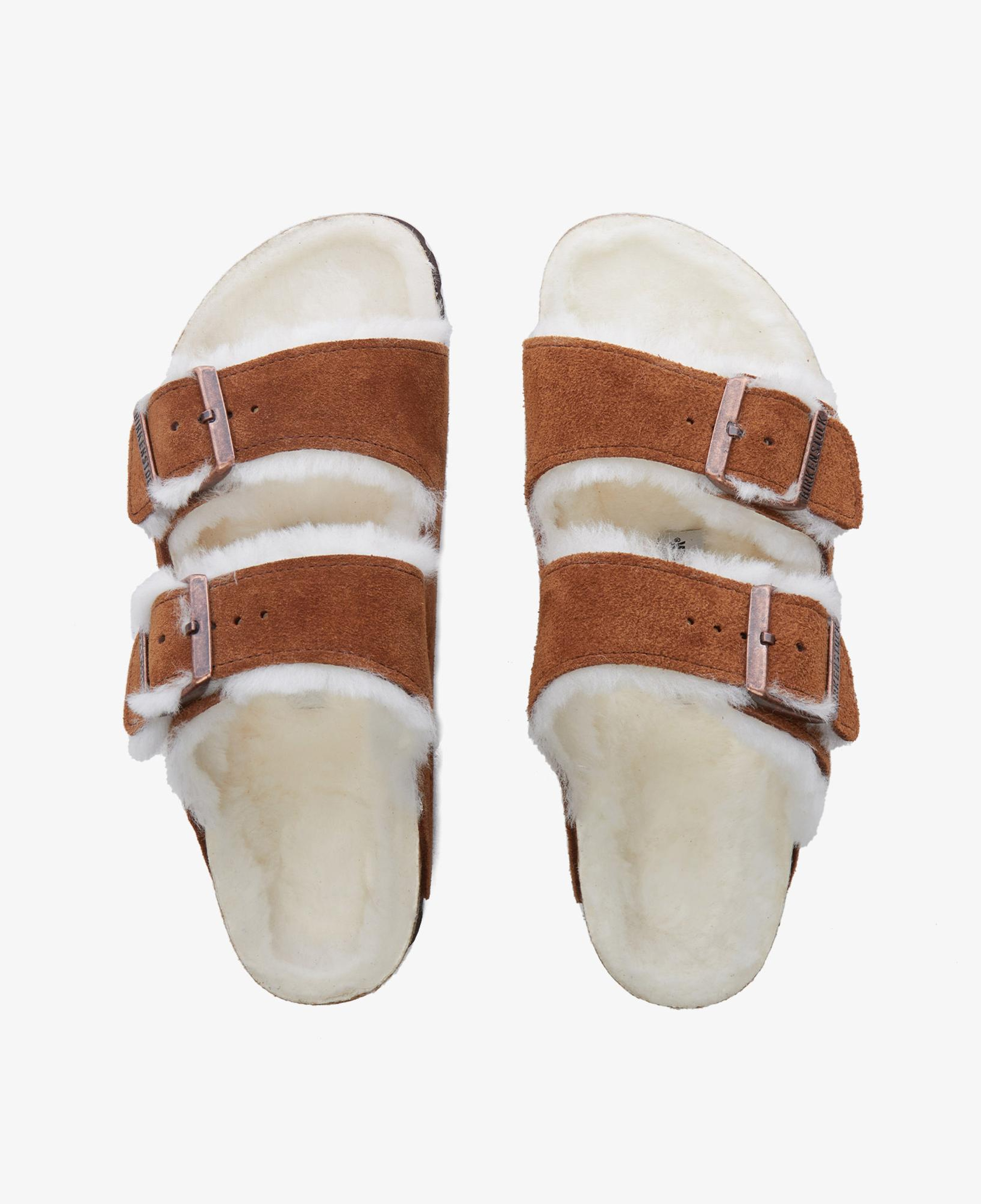 Birkenstock Arizona Shearling

Suede Leather Kadın Kahverengi Terlik