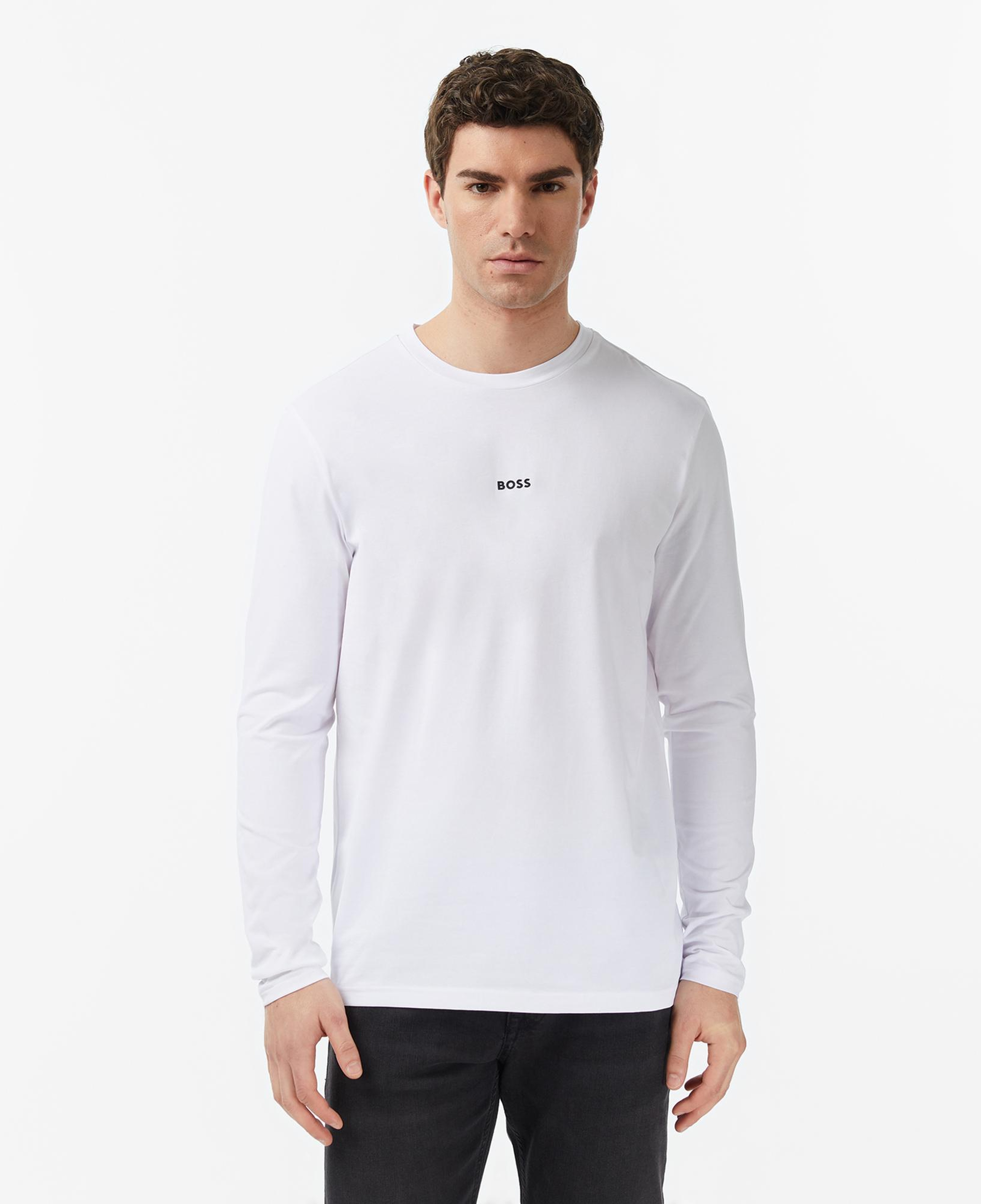 Boss Erkek Beyaz T-Shirt