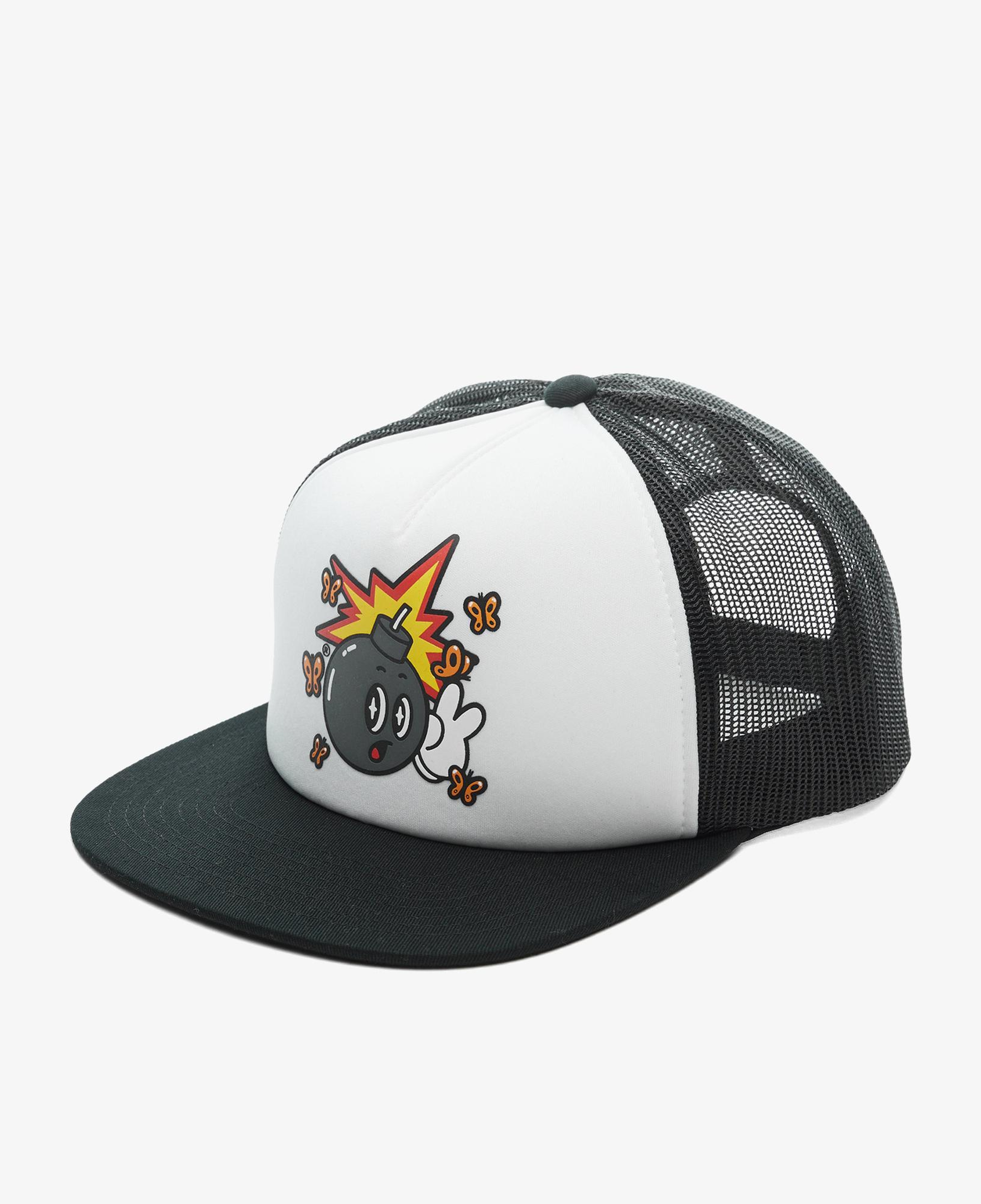 The Hundreds Butterfly Adam Trucker Erkek Siyah Şapka