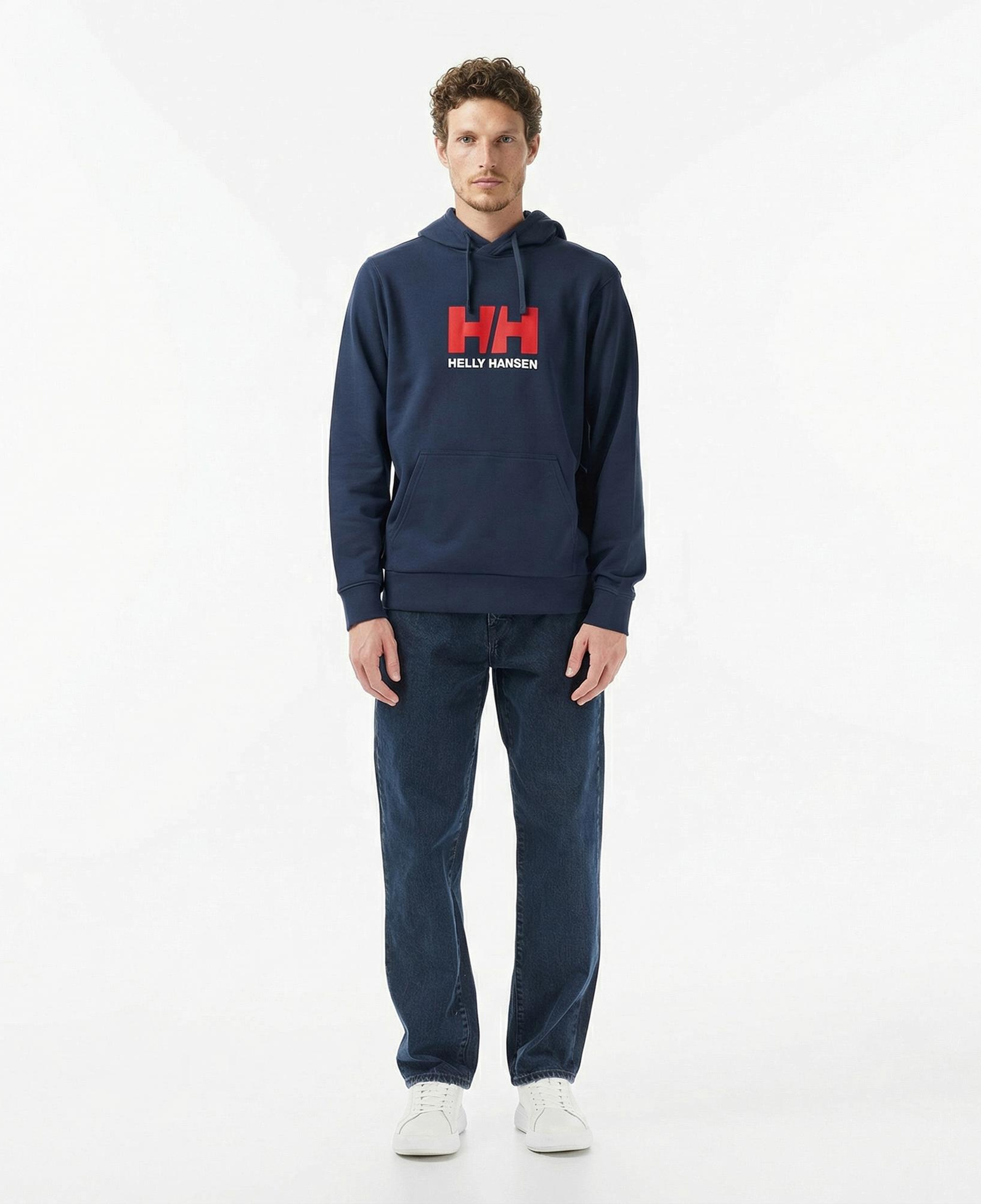 Helly Hansen Logo 3.0 Erkek Lacivert Sweatshirt