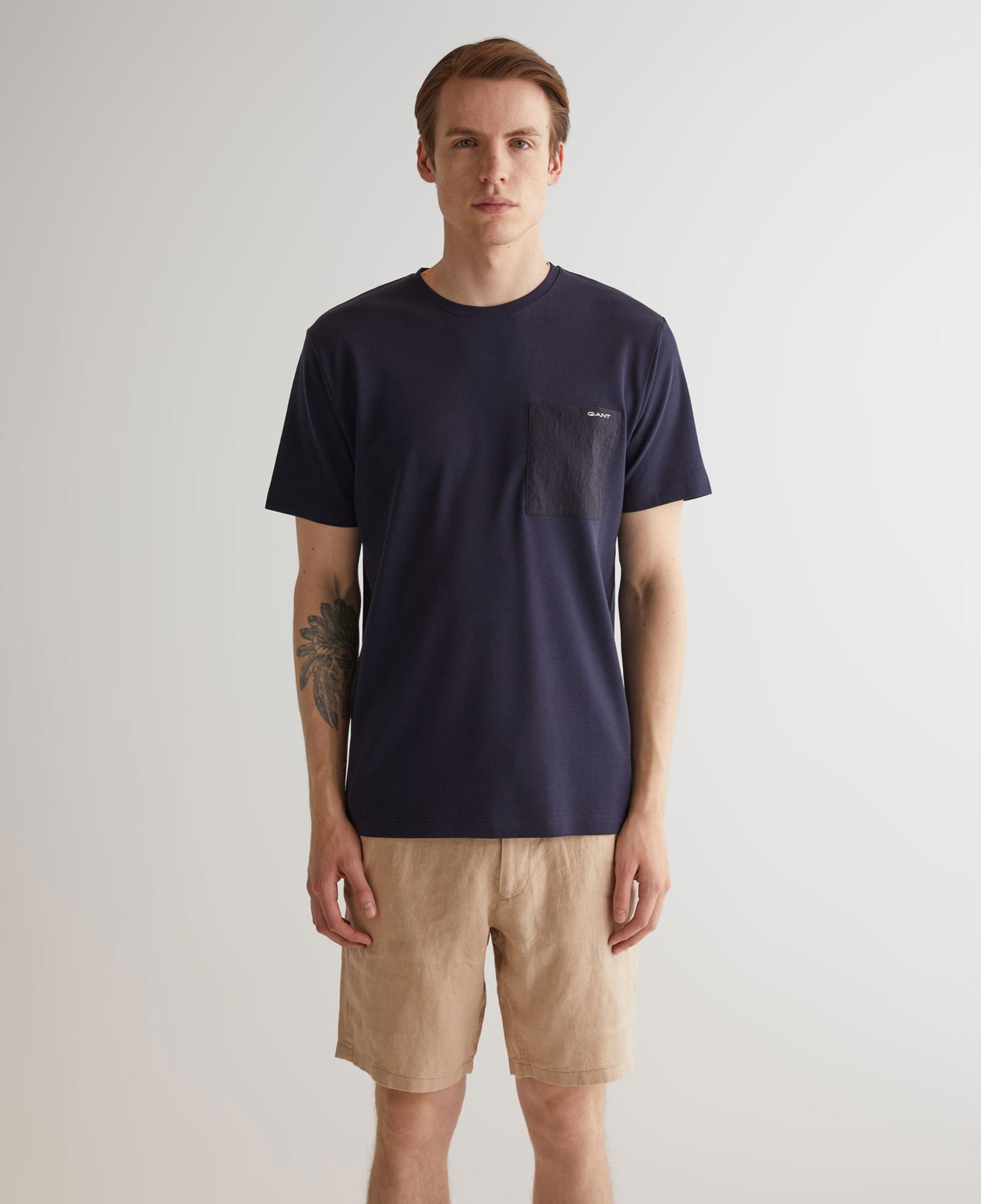 Gant Erkek Lacivert T-Shirt