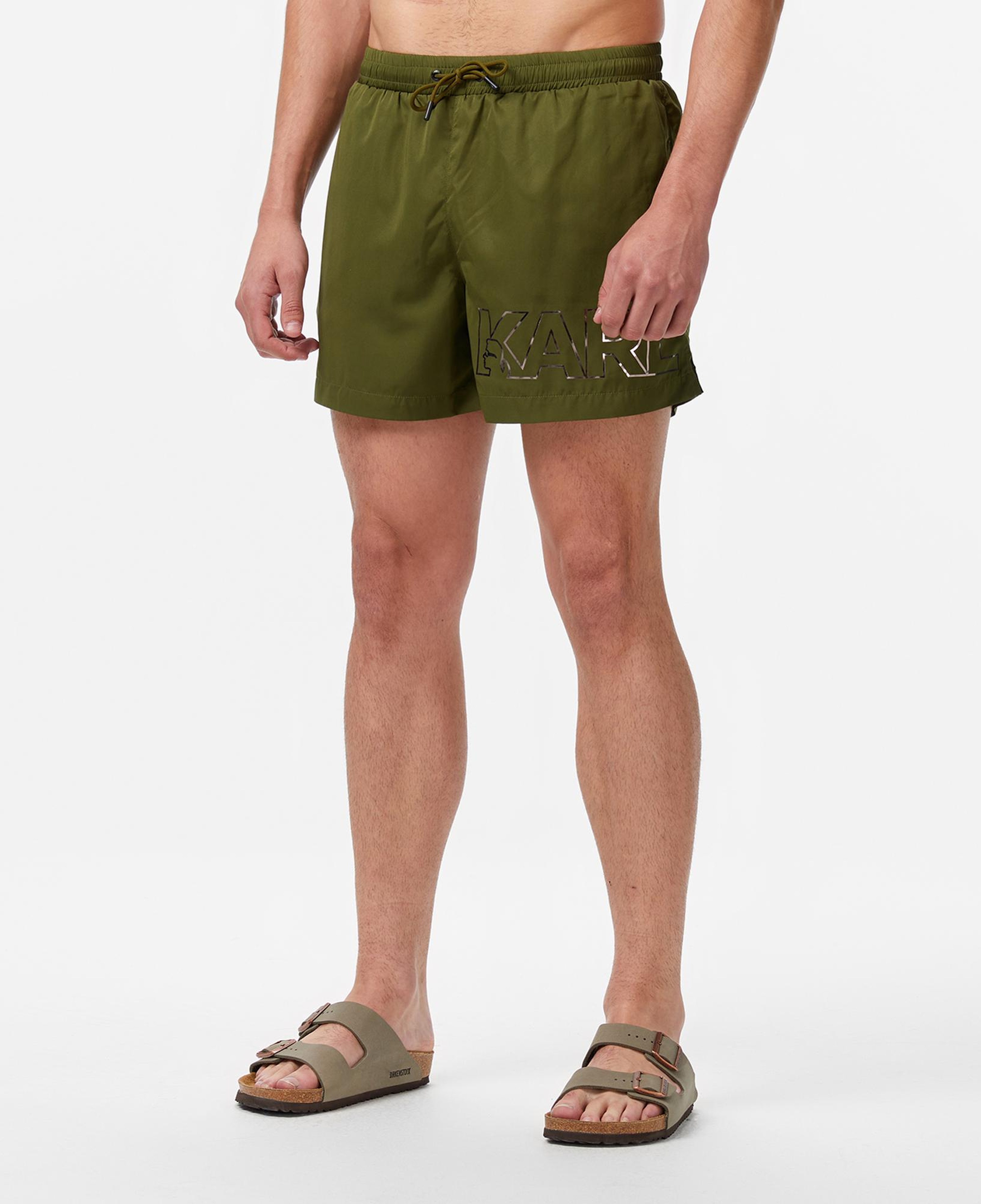 Karl Lagerfeld Erkek Yeşil Mayo Şort