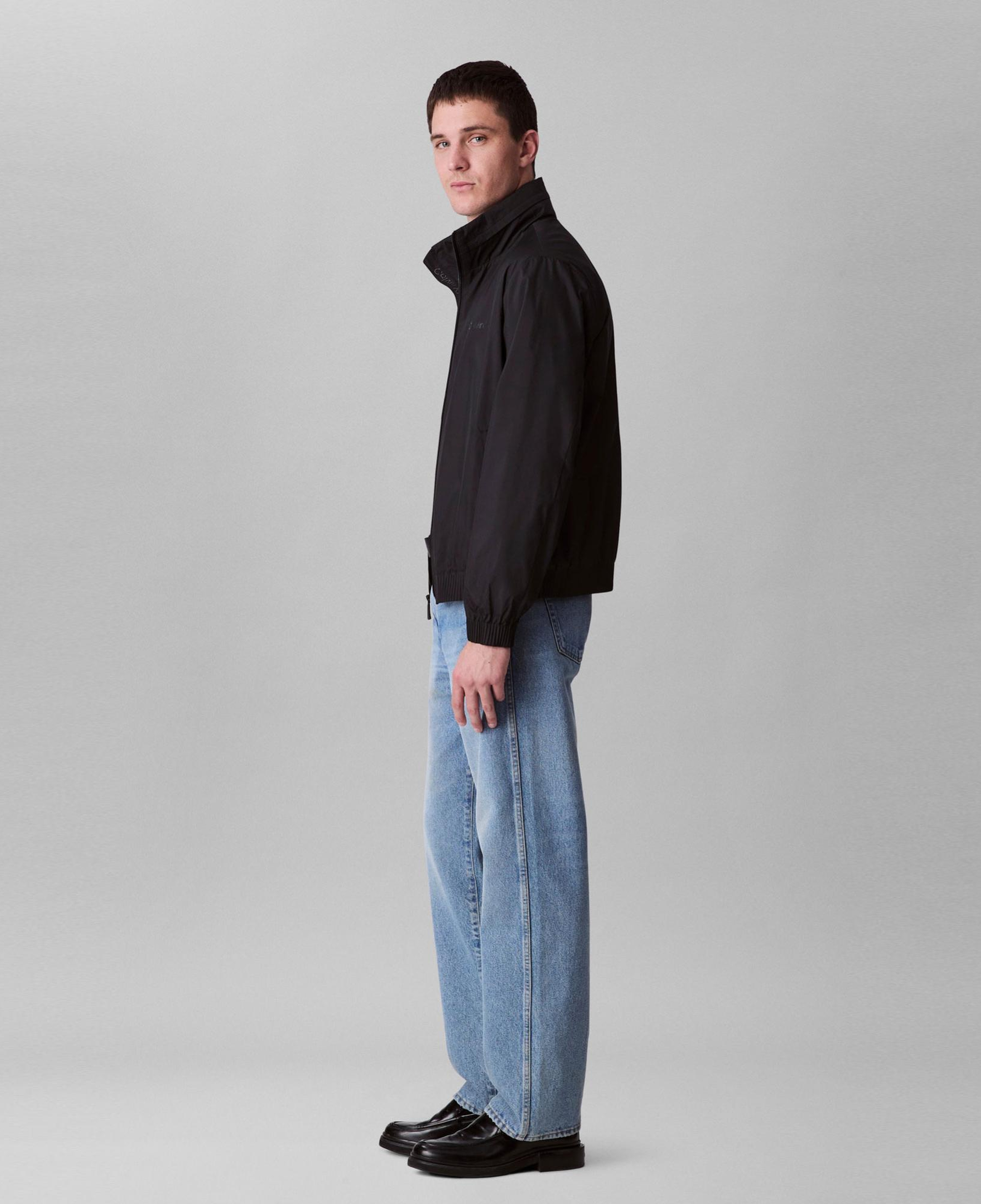 Calvin Klein Nylon Packable Hood Erkek Siyah Ceket