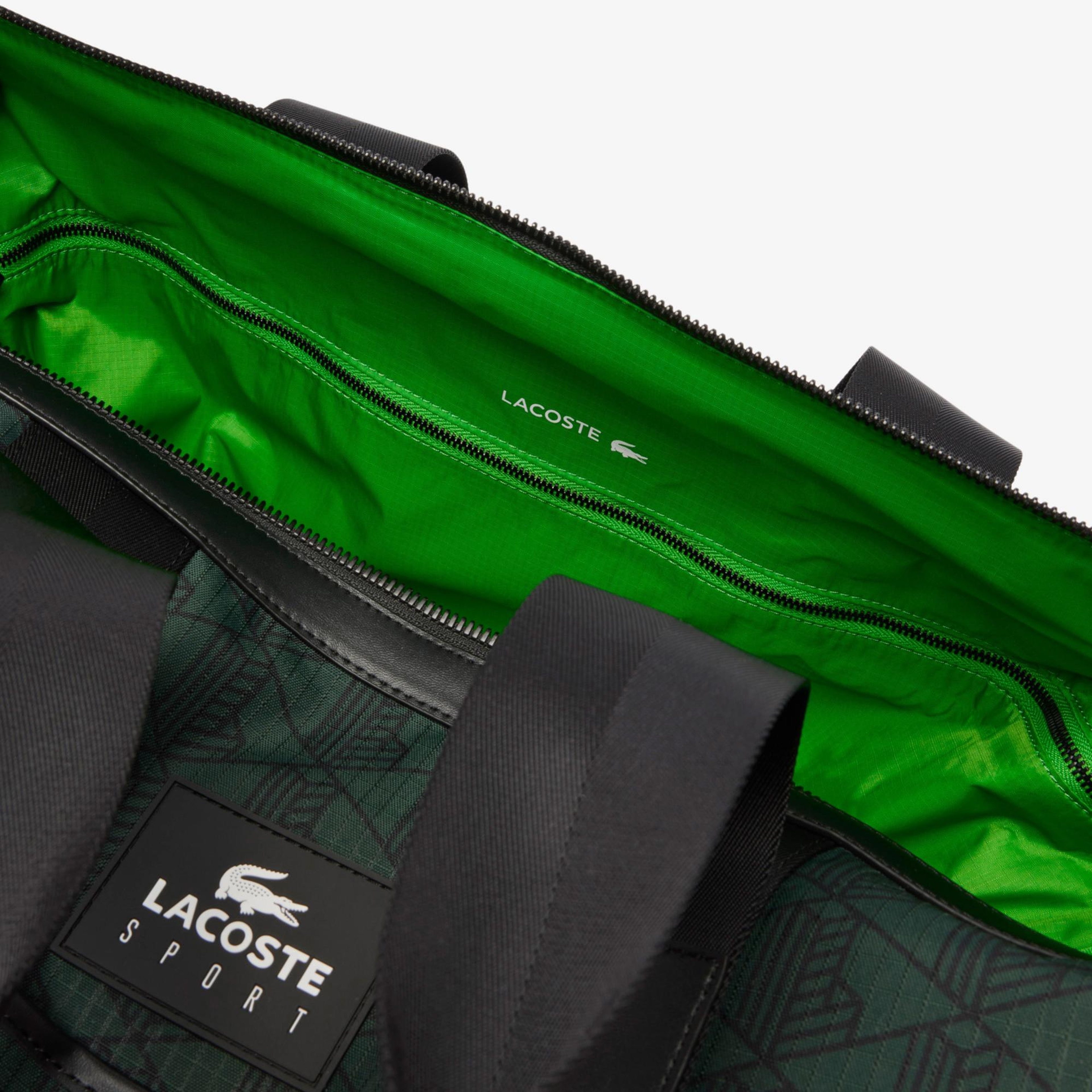 Lacoste Erkek Monogram Siyah Spor Çantası