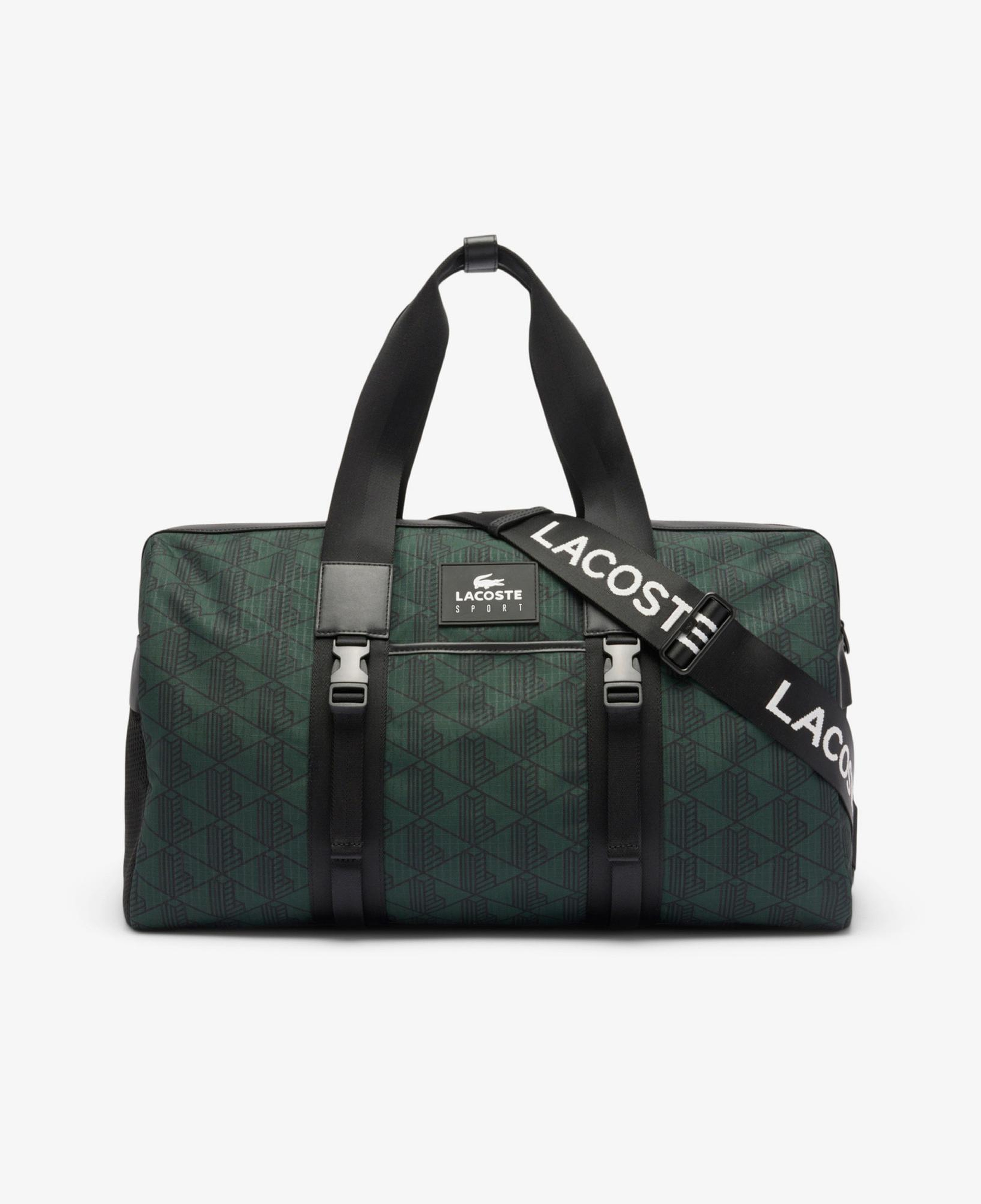 Lacoste Erkek Monogram Siyah Spor Çantası