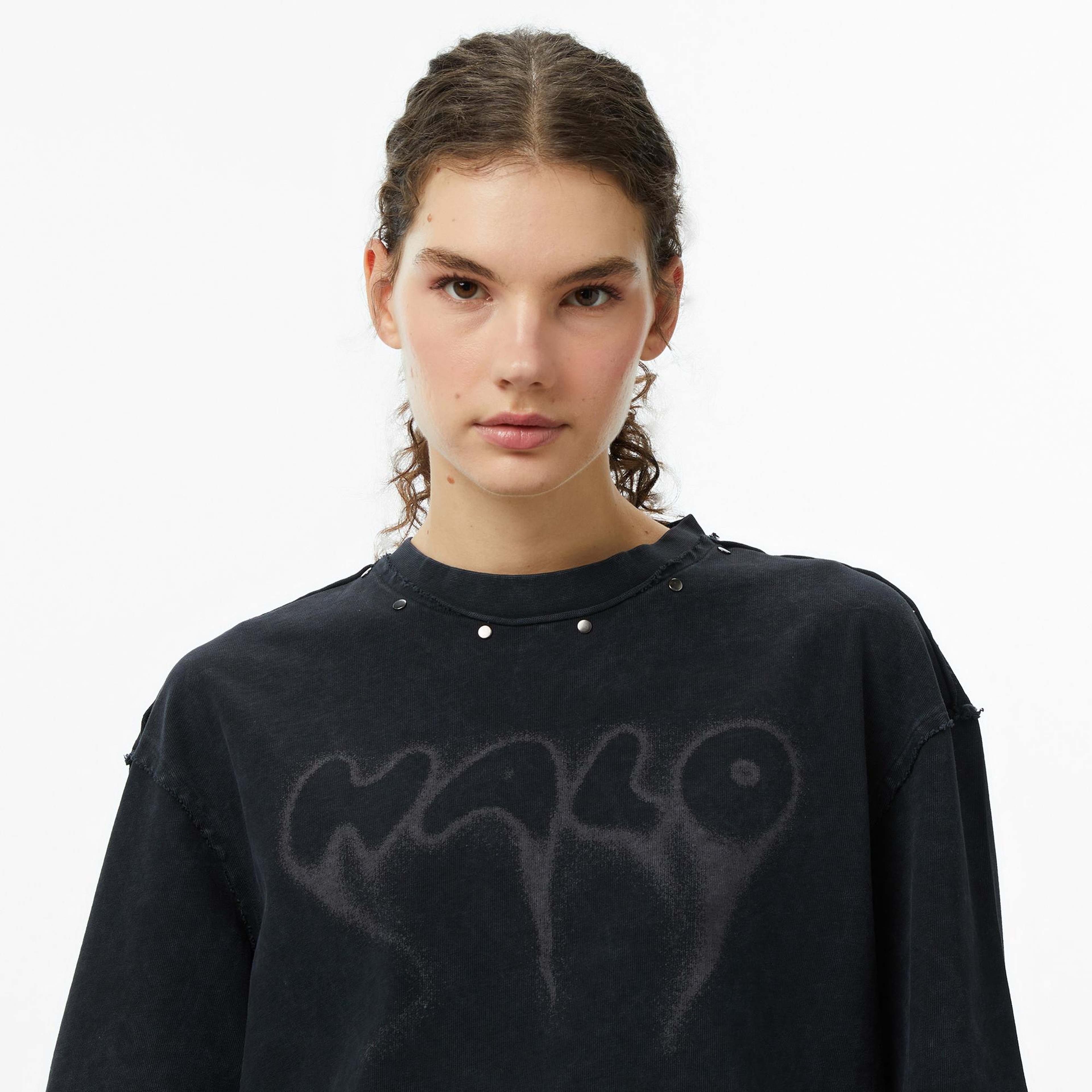 Les Benjamins Kadın Siyah T-Shirt