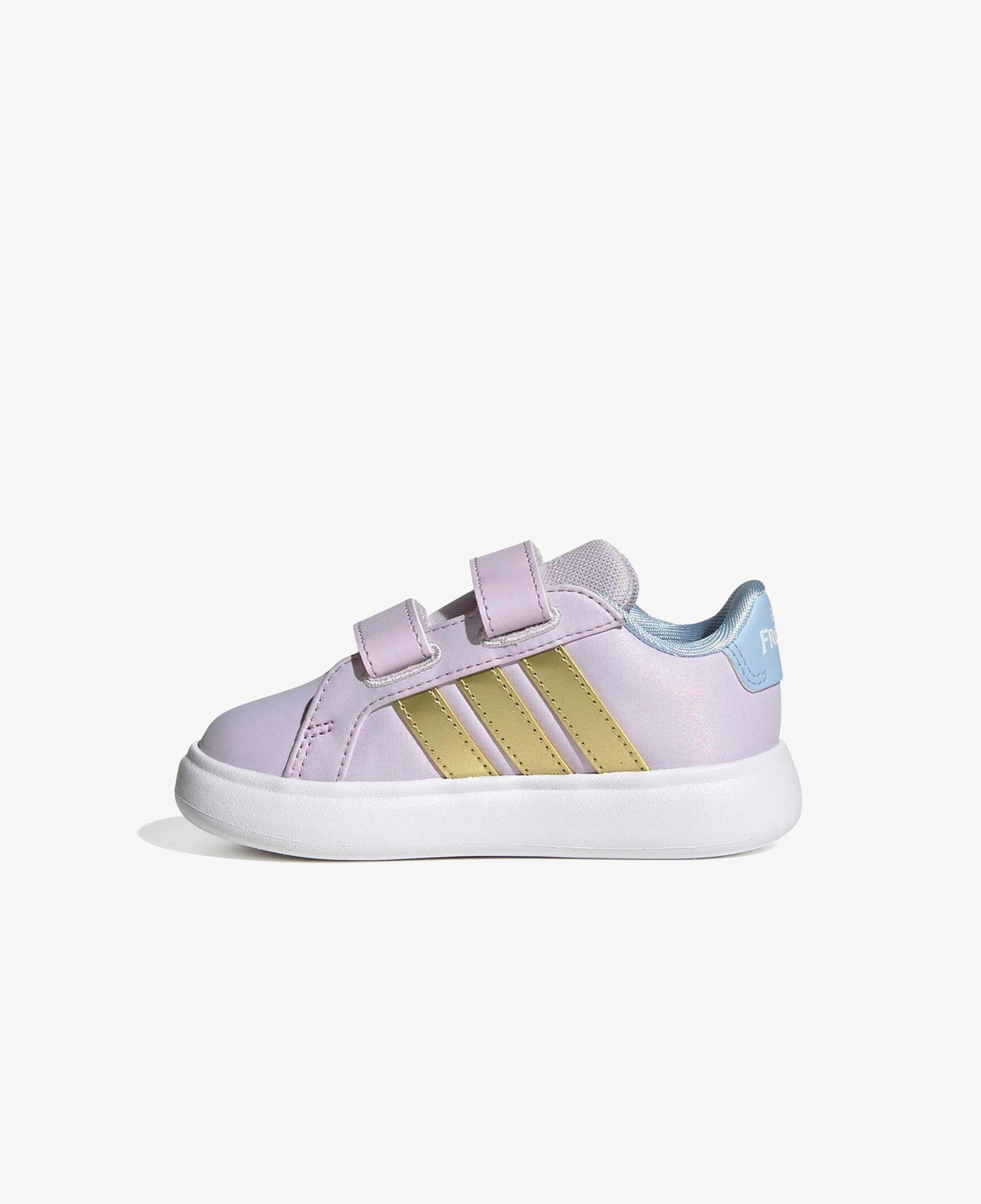 adidas x Disney Grand Court Elsa Bebek Mor Spor Ayakkabı
