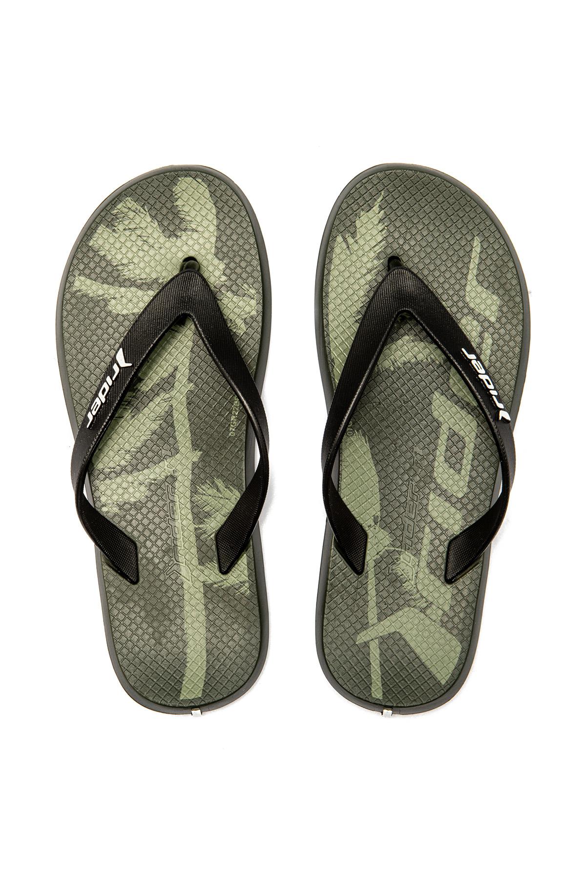 R1 Style Dedo Çocuk Parmak Arası Terlik Haki 30/38