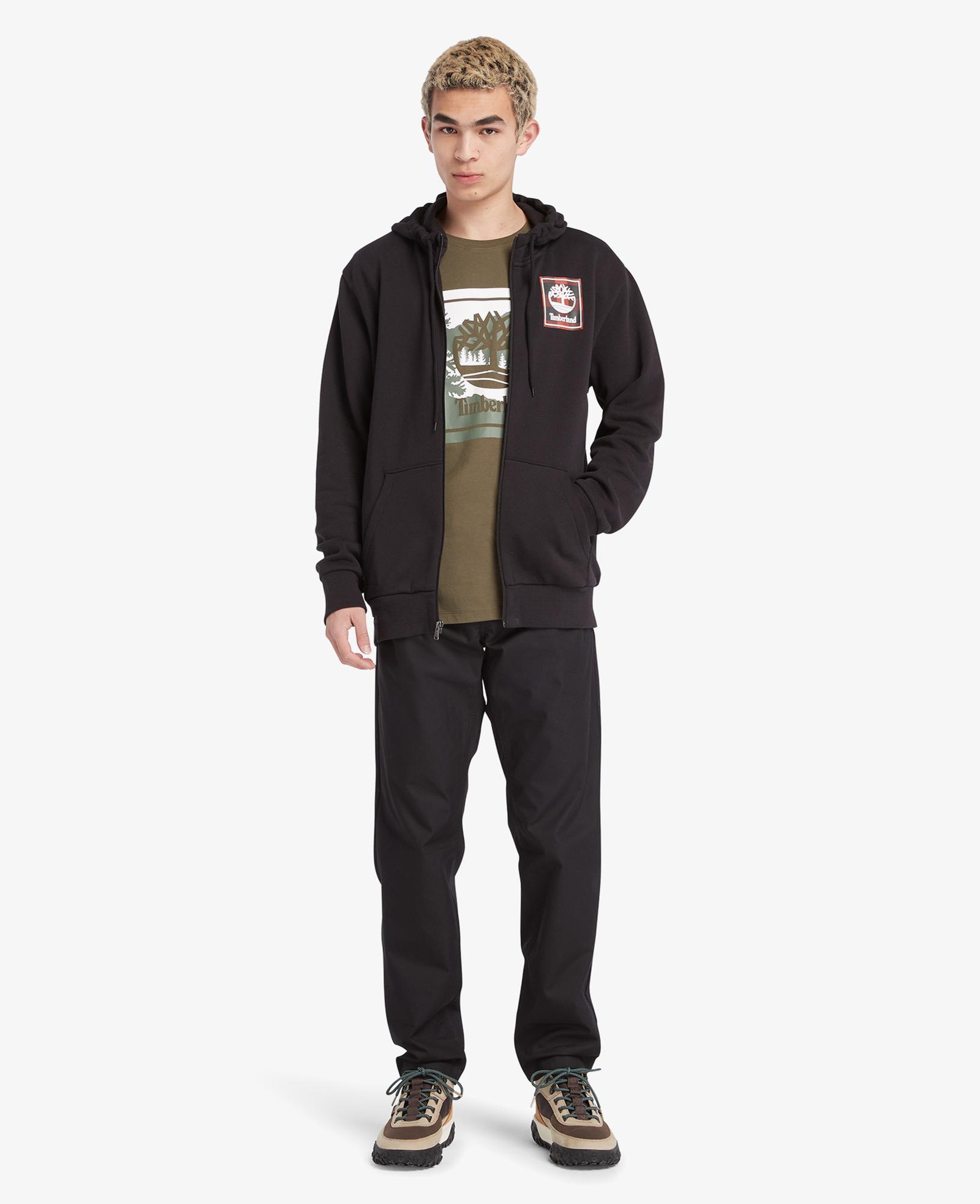 Timberland Tfo Buffalo Plaid Erkek Siyah Sweatshirt