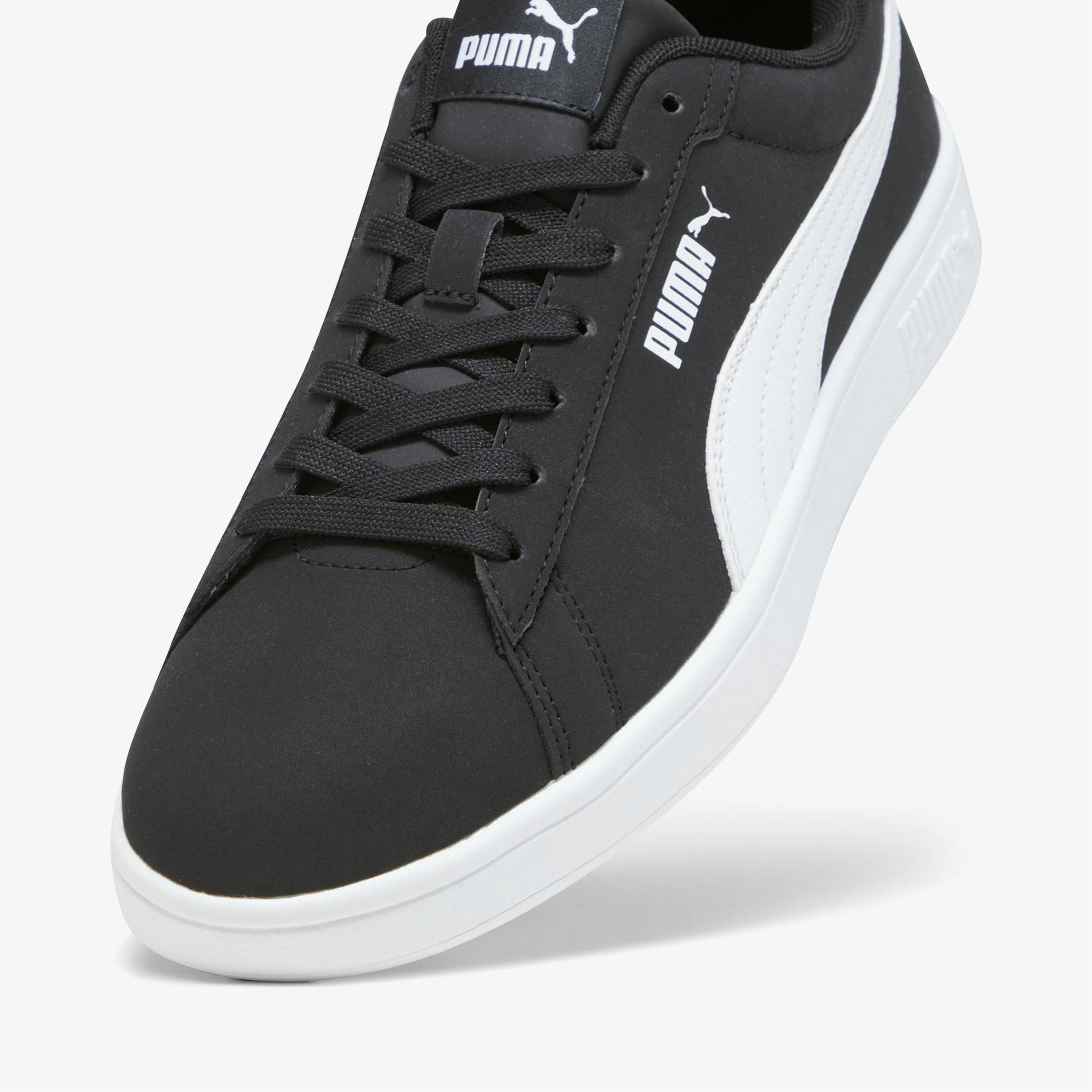 Puma Smash 3.0 Buck Unisex Siyah Spor Ayakkabı