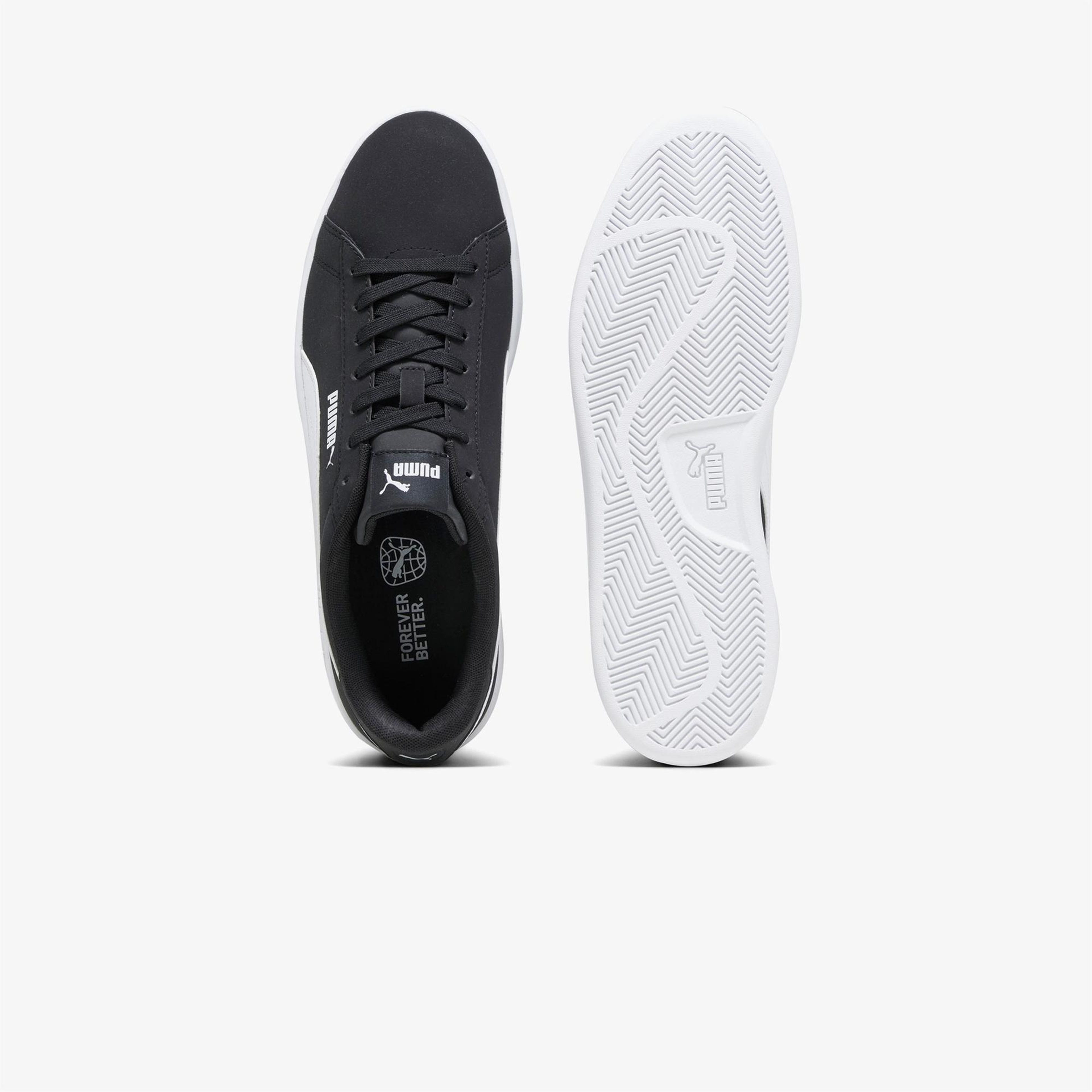 Puma Smash 3.0 Buck Unisex Siyah Spor Ayakkabı