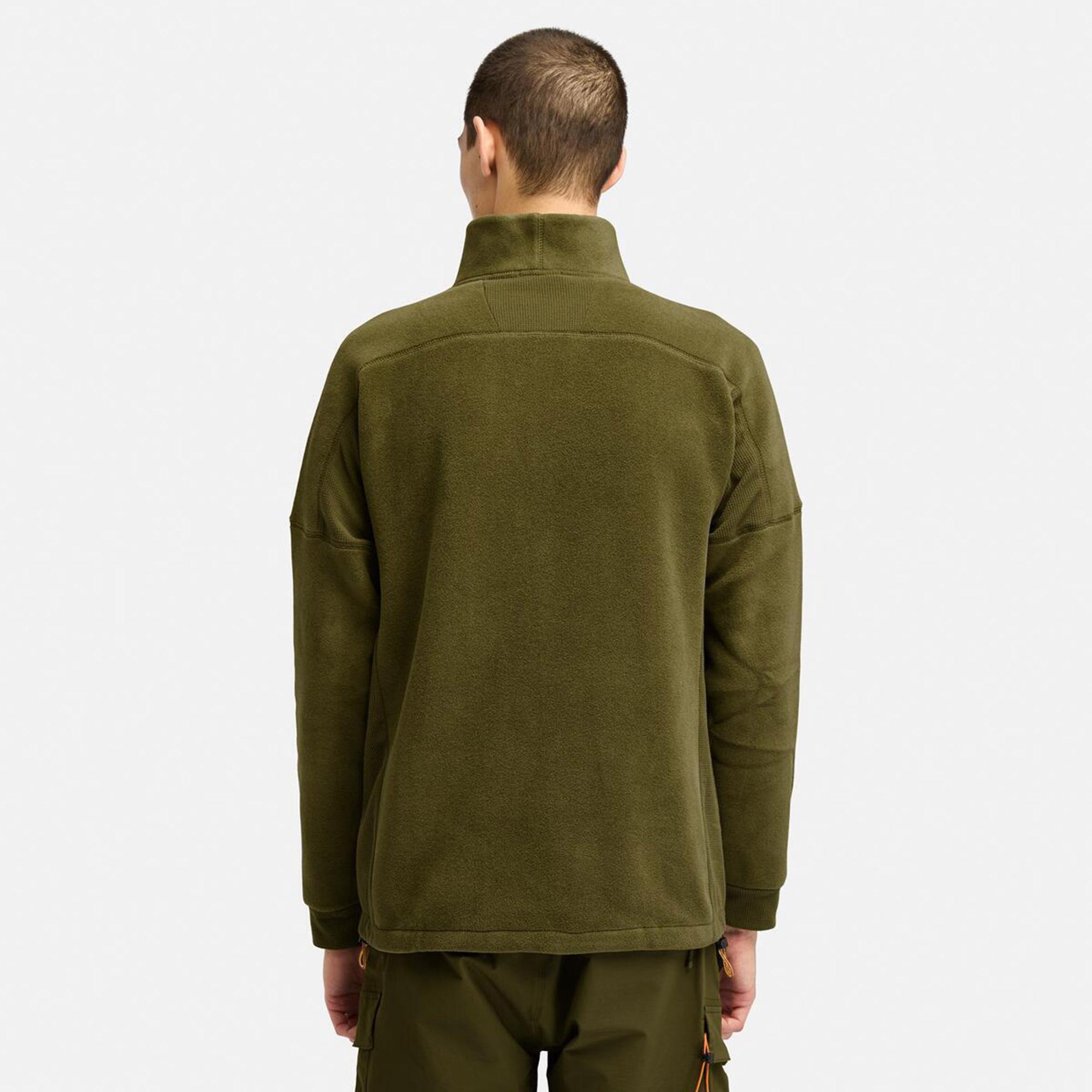 Timberland Polartec Mix Medıa Full Zıp Erkek Yeşil Ceket