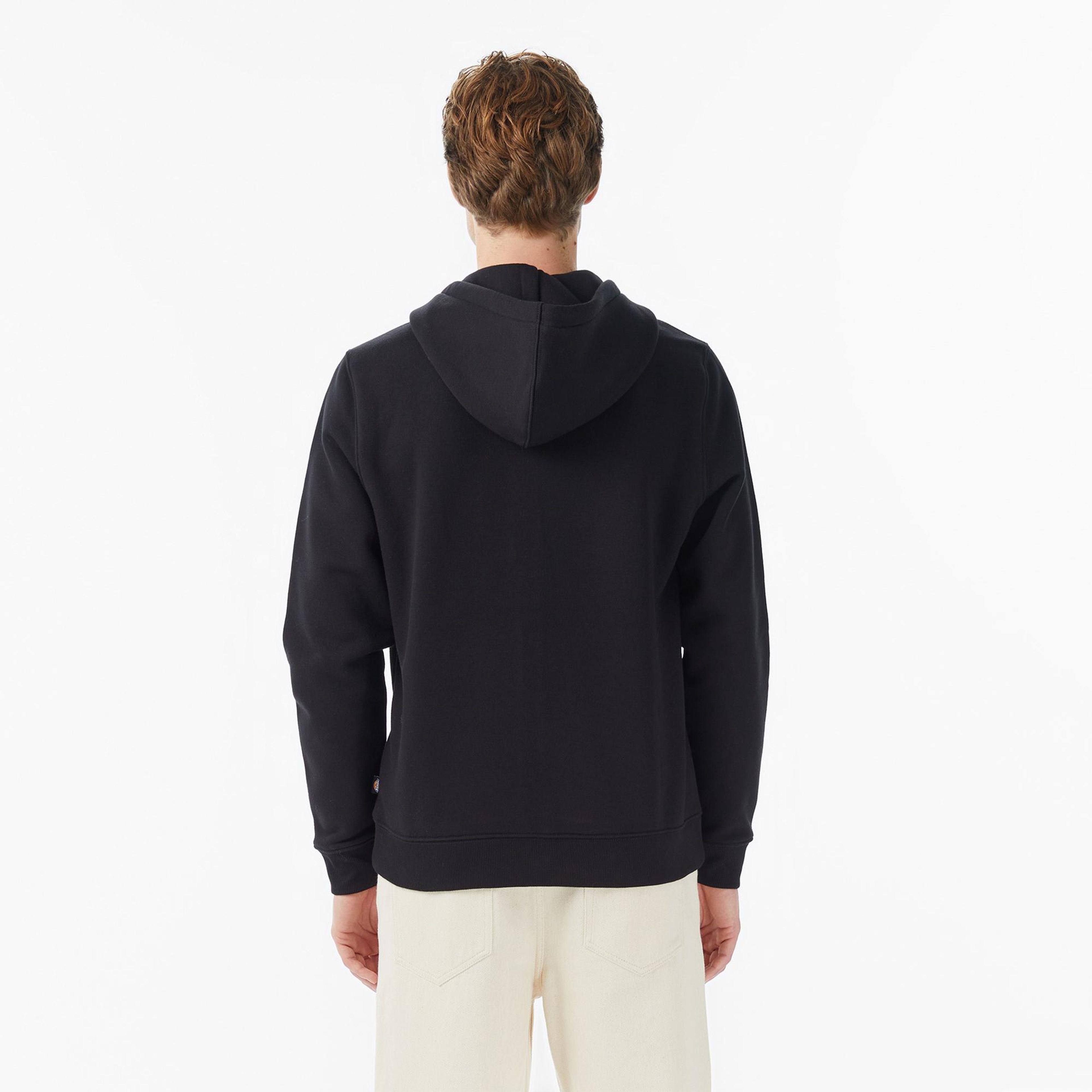 Dickies Oakport Zip Erkek Siyah Sweatshirt