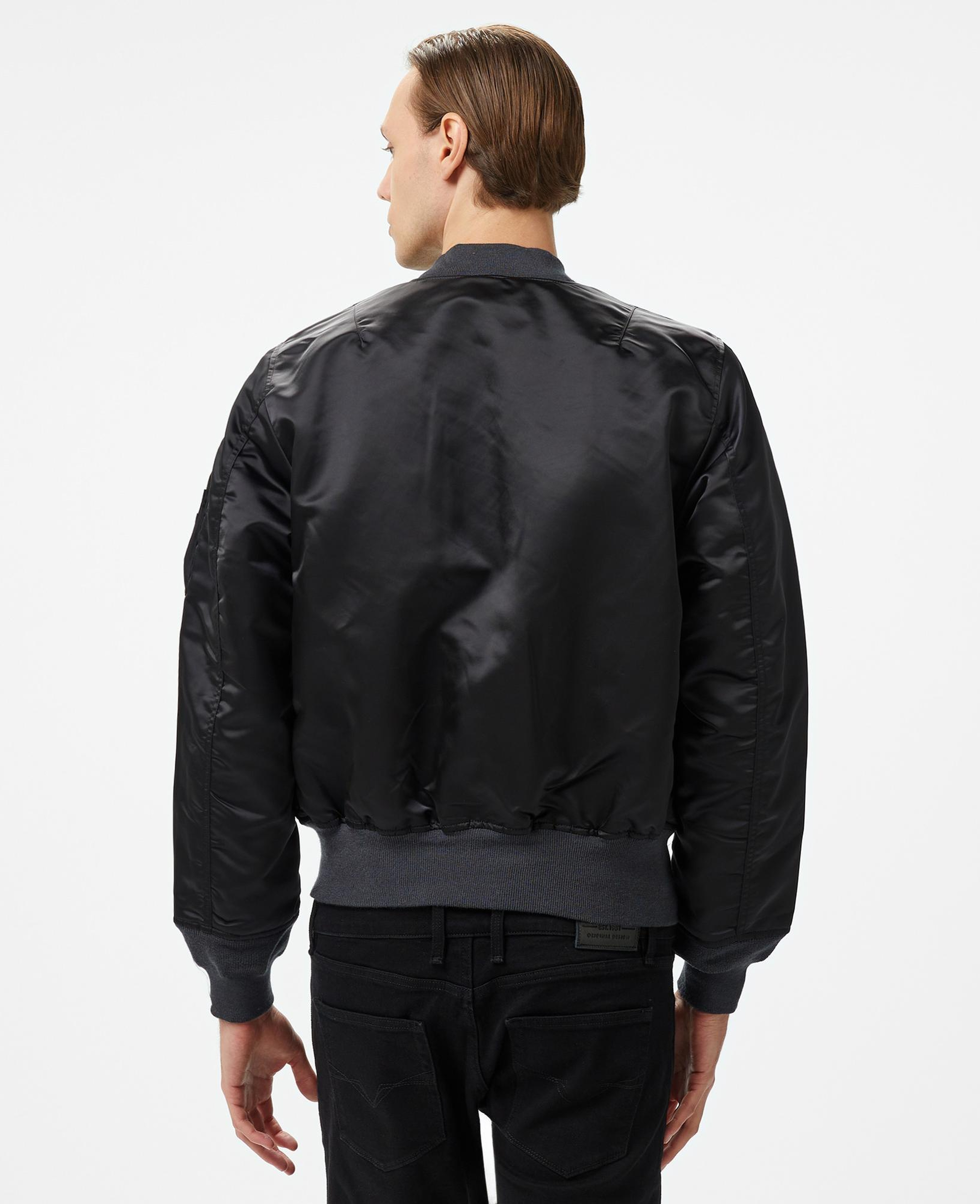 Alpha Industries 1960S Ma-1 Flight Erkek Siyah Ceket