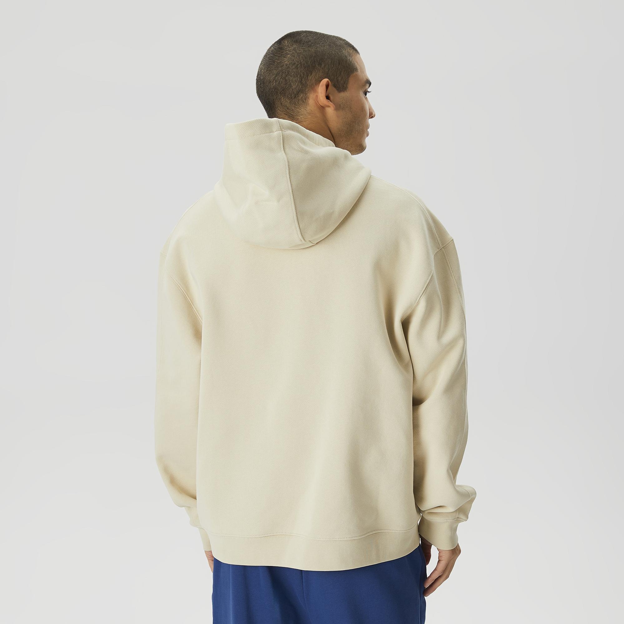 Les Benjamins 405 Erkek Krem Rengi Hoodie Sweatshirt