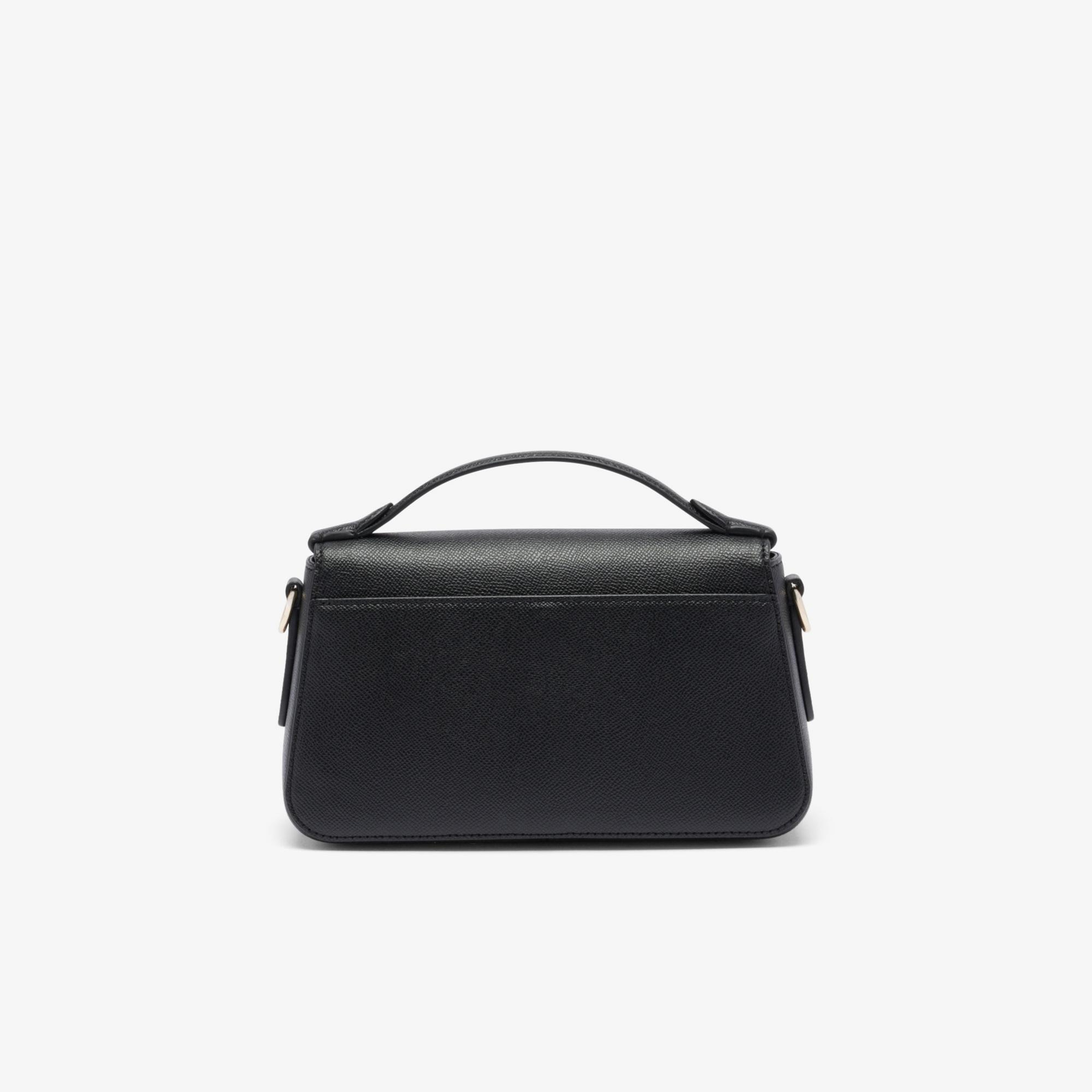 Lacoste Champs-Élysées Kadın Deri Siyah Omuz Çantası