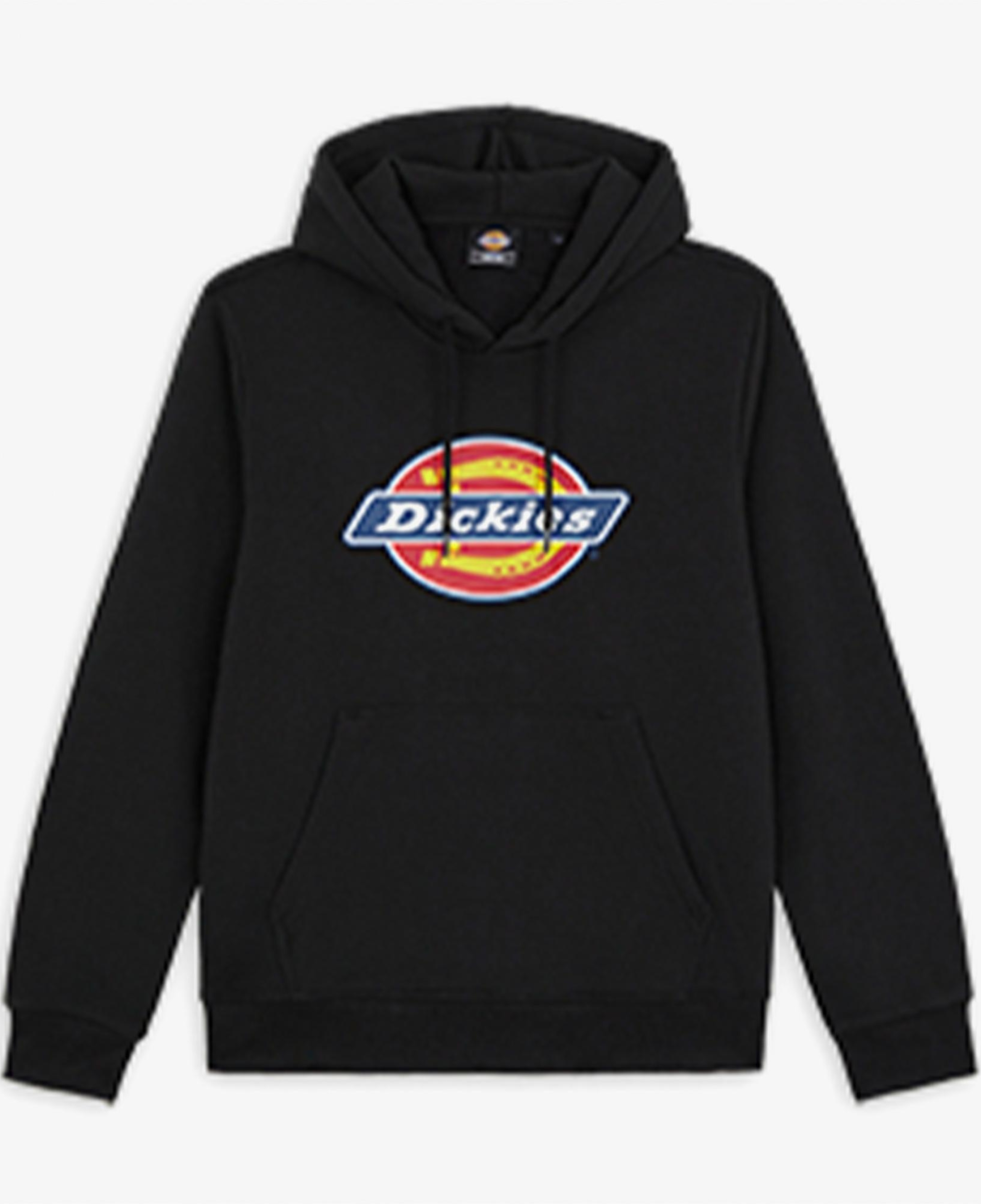 Dickies İcon Logo Erkek Siyah Sweatshirt