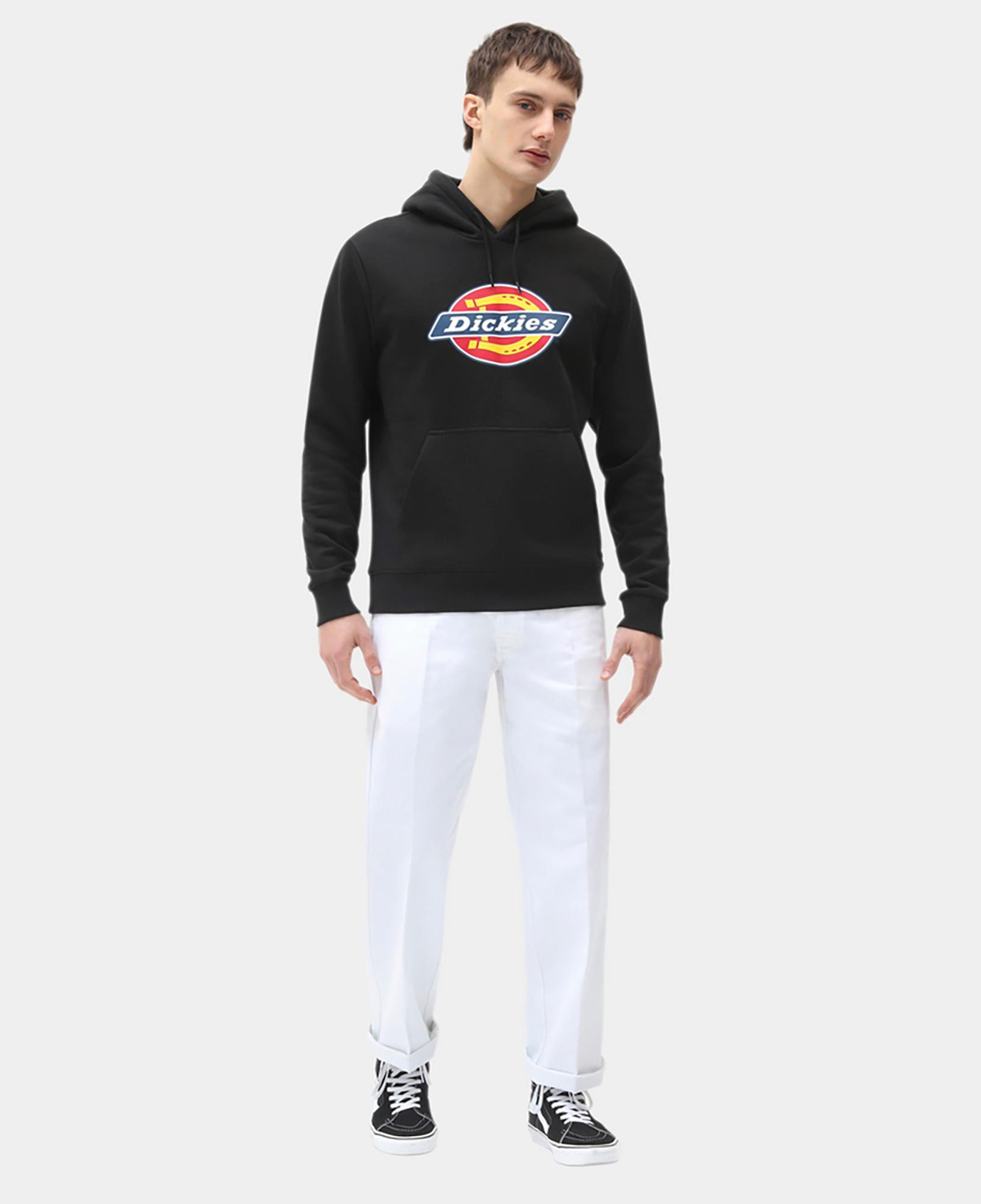 Dickies İcon Logo Erkek Siyah Sweatshirt