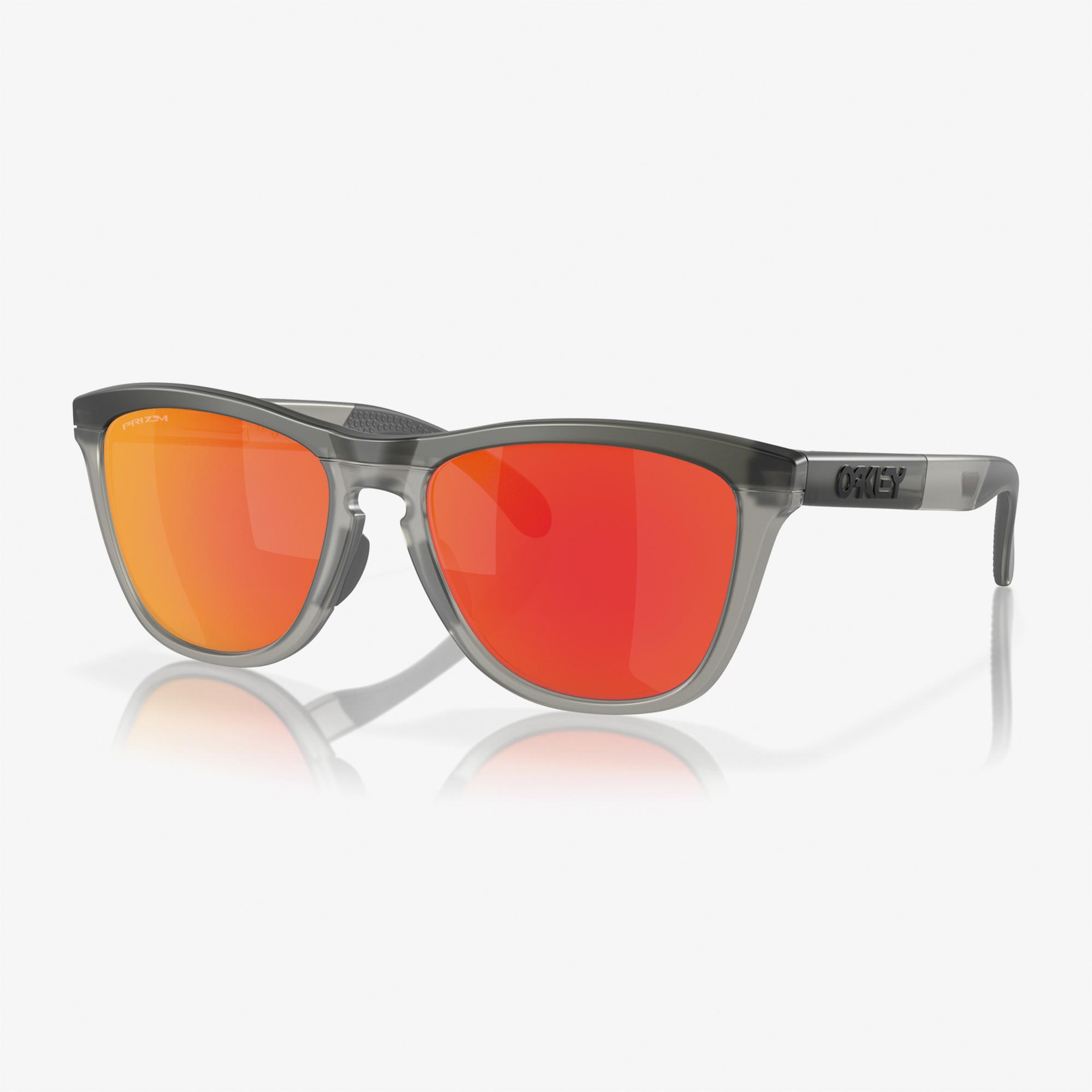 OAKLEY 0OO9284 Injected Erkek Gri Güneş Gözlüğü