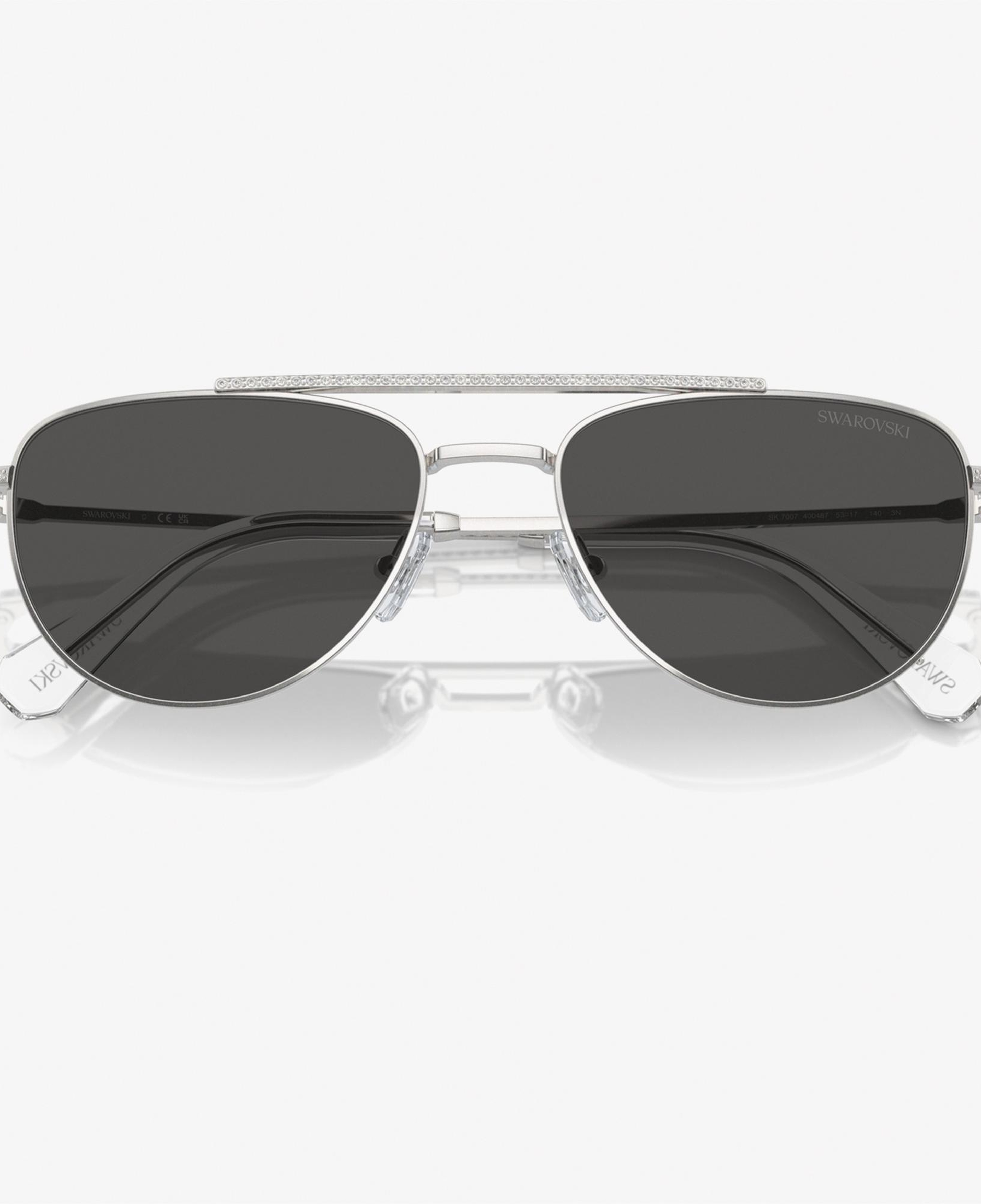 Swarovski 0SK7007 Metal Kadın Gümüş Rengi Güneş Gözlüğü