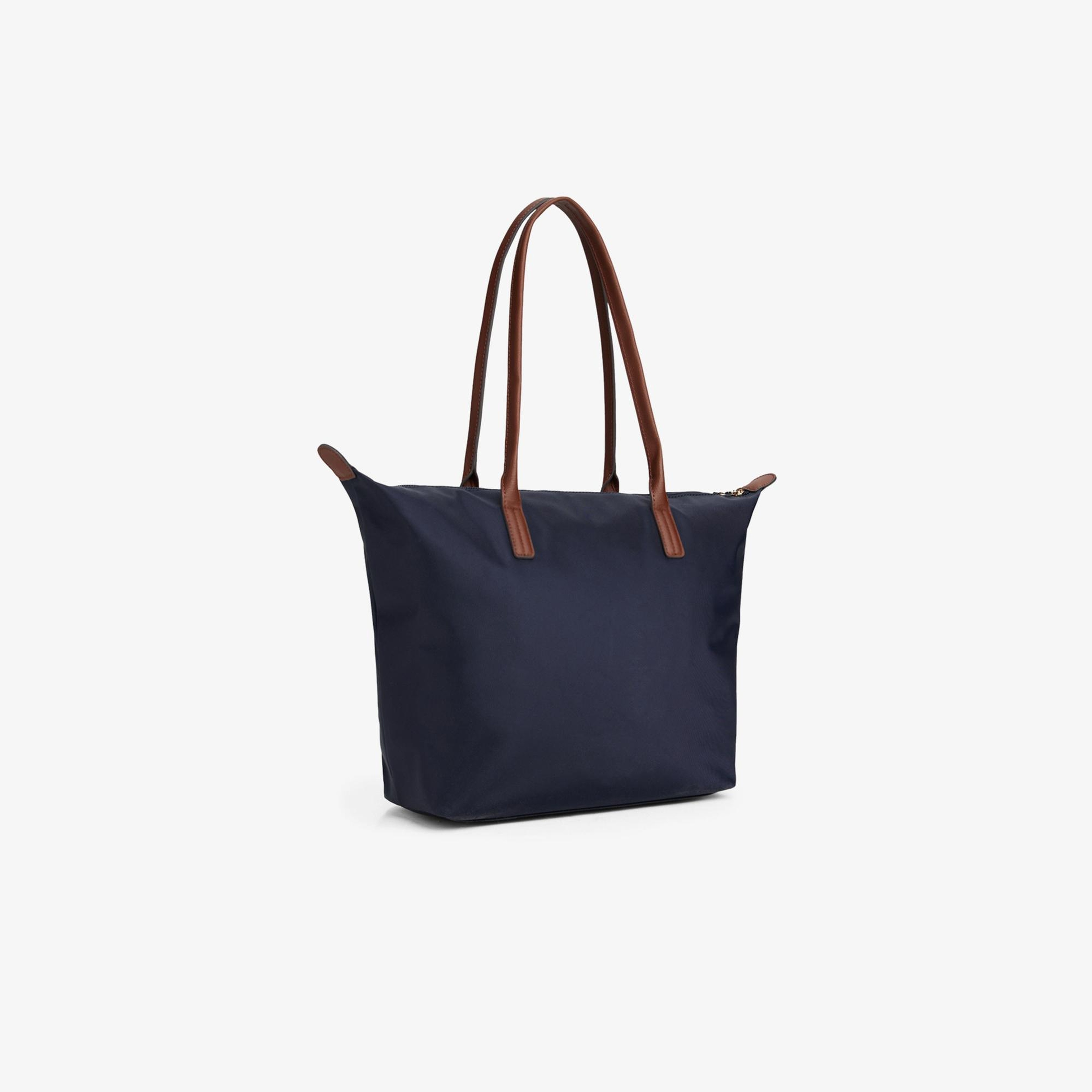 Tommy Hilfiger Popette Kadın Lacivert Tote Çanta